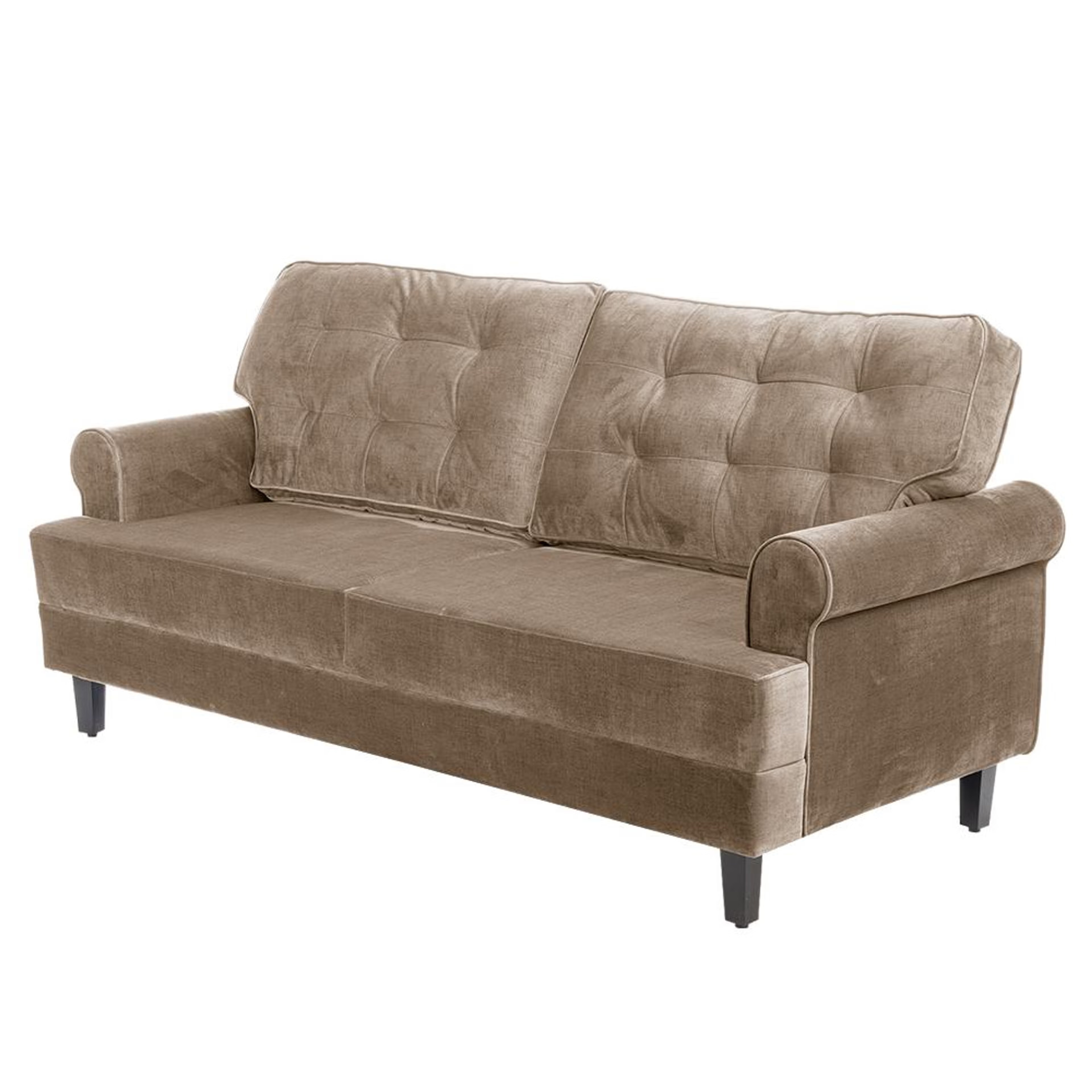 Home 38 Wakefit Dreamer Plus Sofa -Three Seater Regular, Three Seater, Mocha Brown