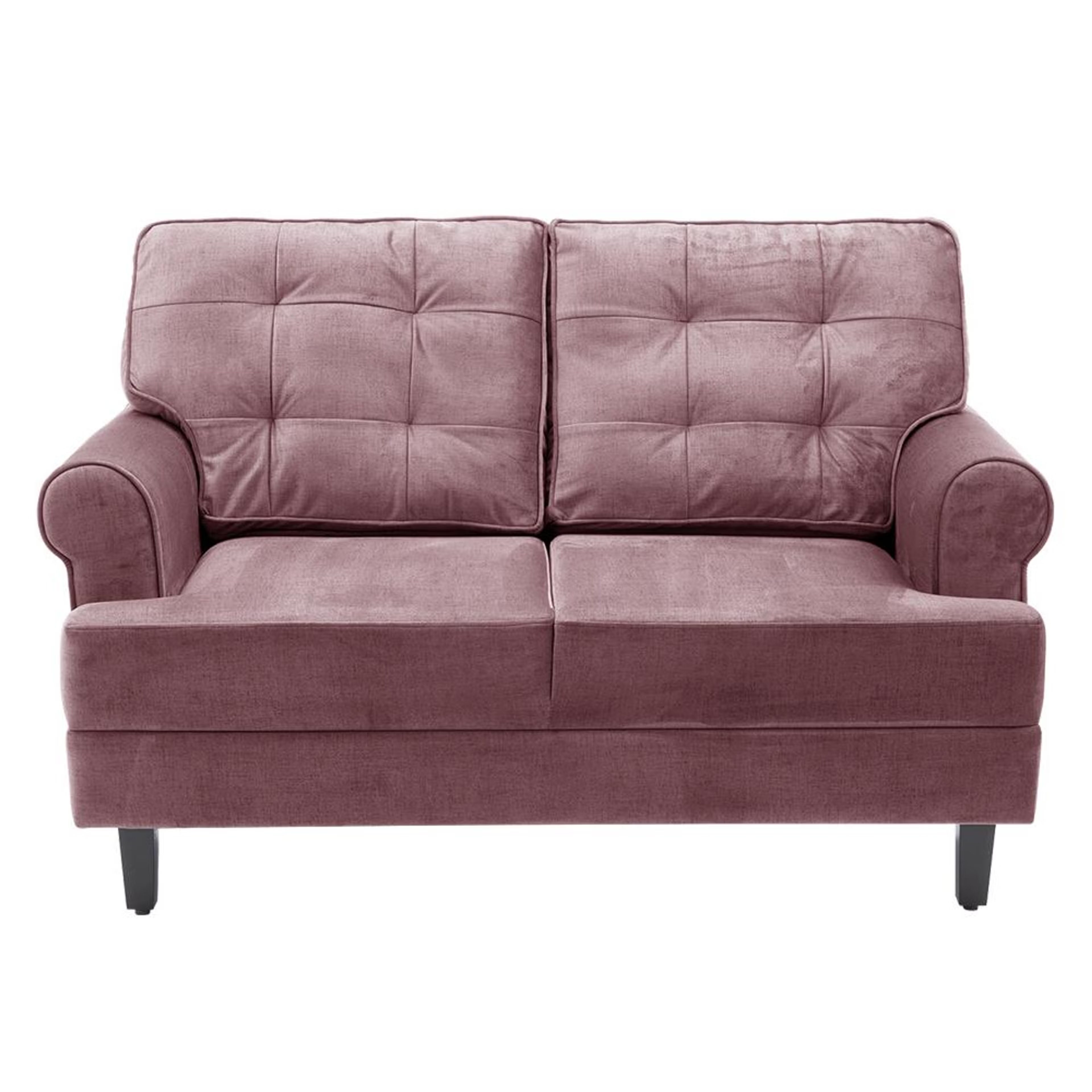 Wakefit Dreamer Plus Sofa - Two Seater Regular, Two Seater, Rose Brown