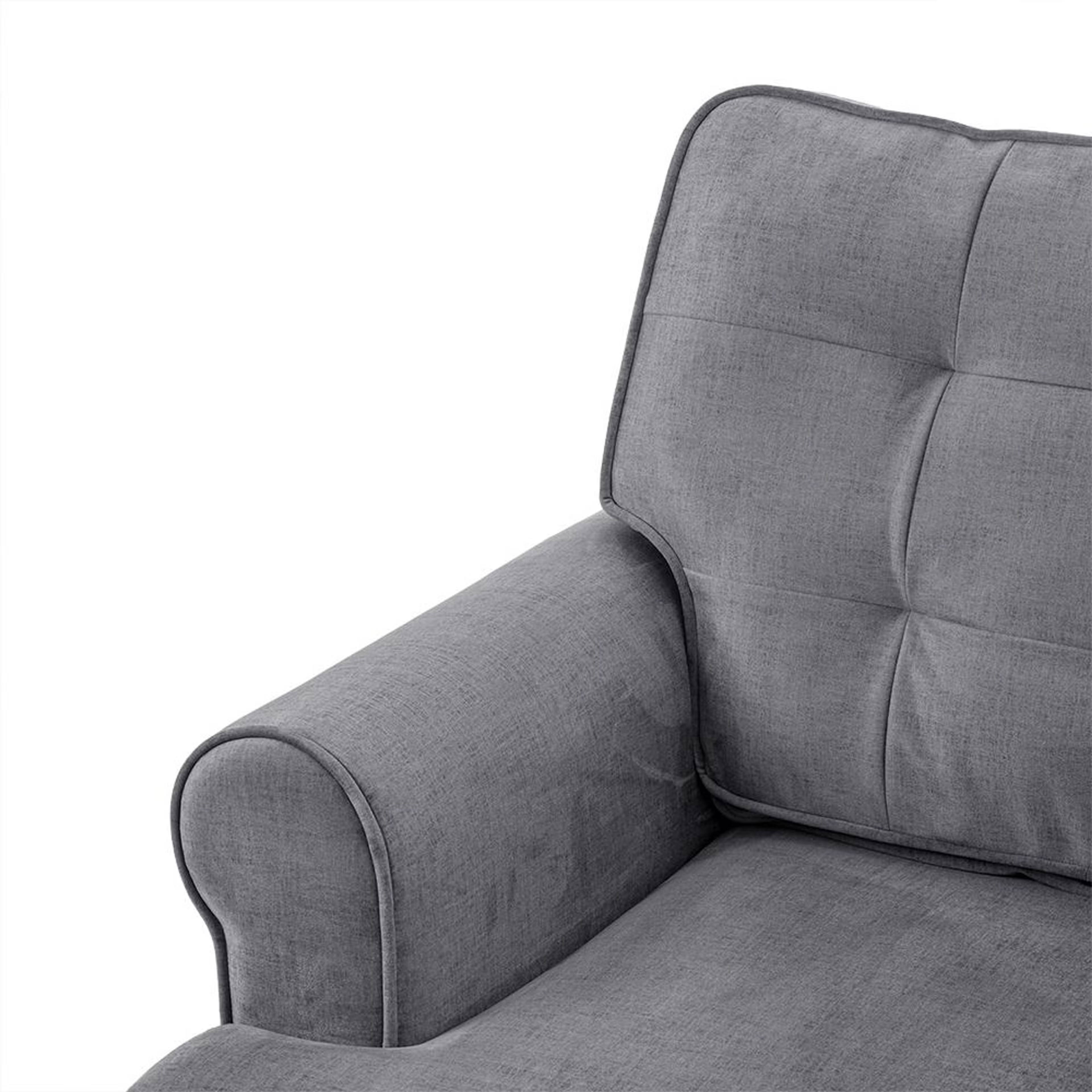 Wakefit Dreamer Plus Sofa - Single Seater Regular, Single Seater, Charcoal Grey 4 Wakefit Dreamer Plus Sofa - Single Seater Regular, Single Seater, Charcoal Grey