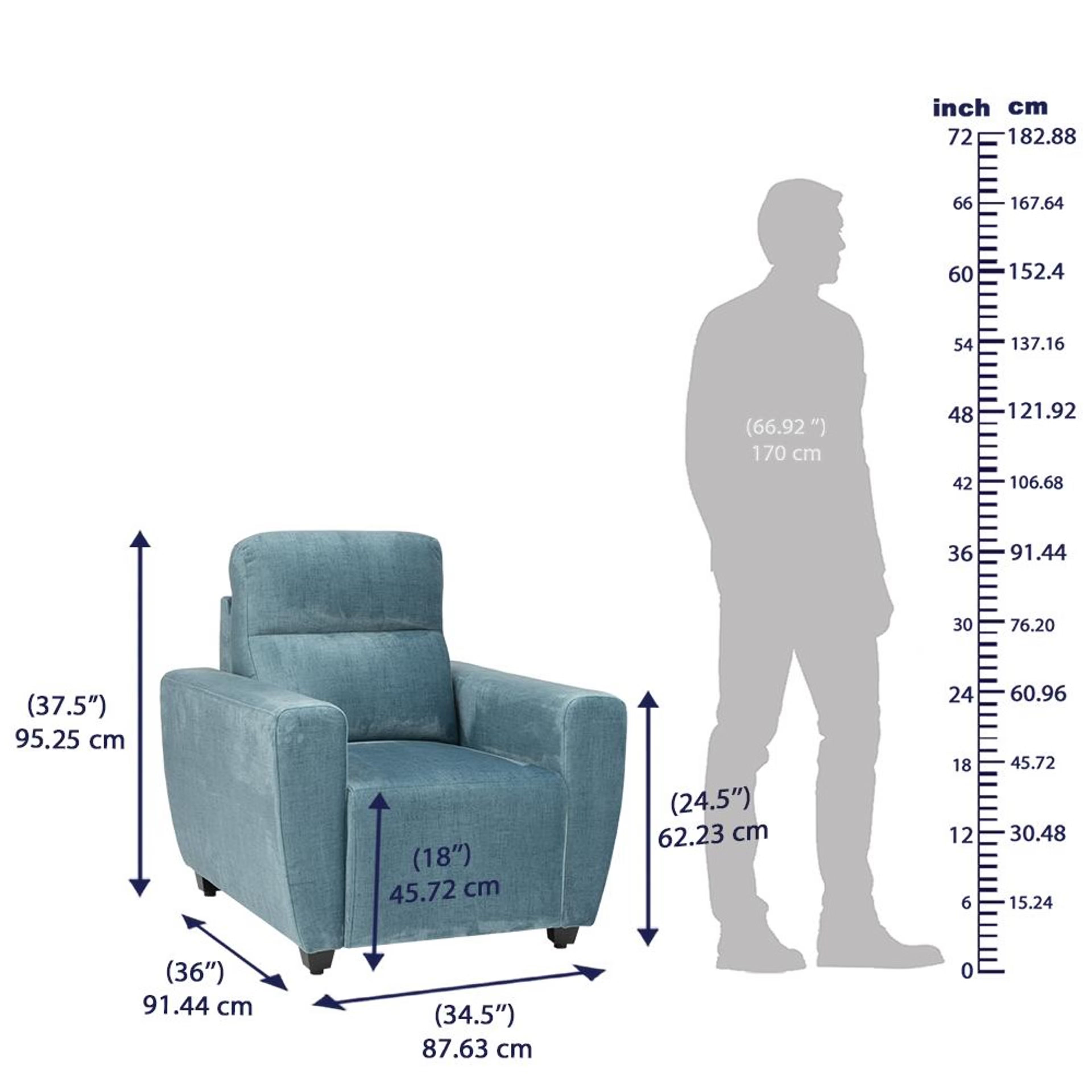 Wakefit Belize Plus Sofa Set - (3+2+1) Regular, Set (3+2+1), Aqua Blue 4 Wakefit Belize Plus Sofa Set - (3+2+1) Regular, Set (3+2+1), Aqua Blue