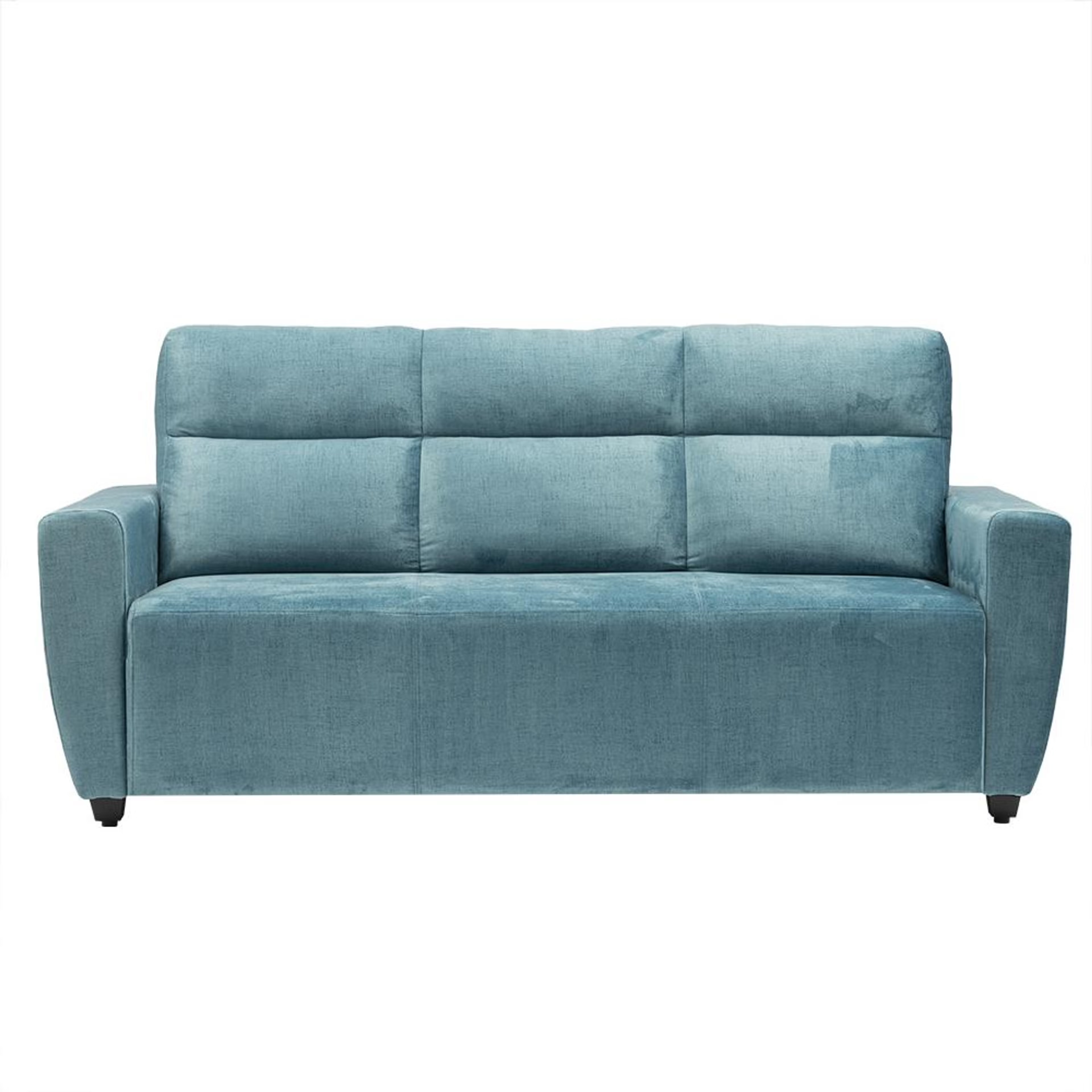 Wakefit Belize Plus Sofa Set - (3+2) Regular, Set (3+2), Aqua Blue