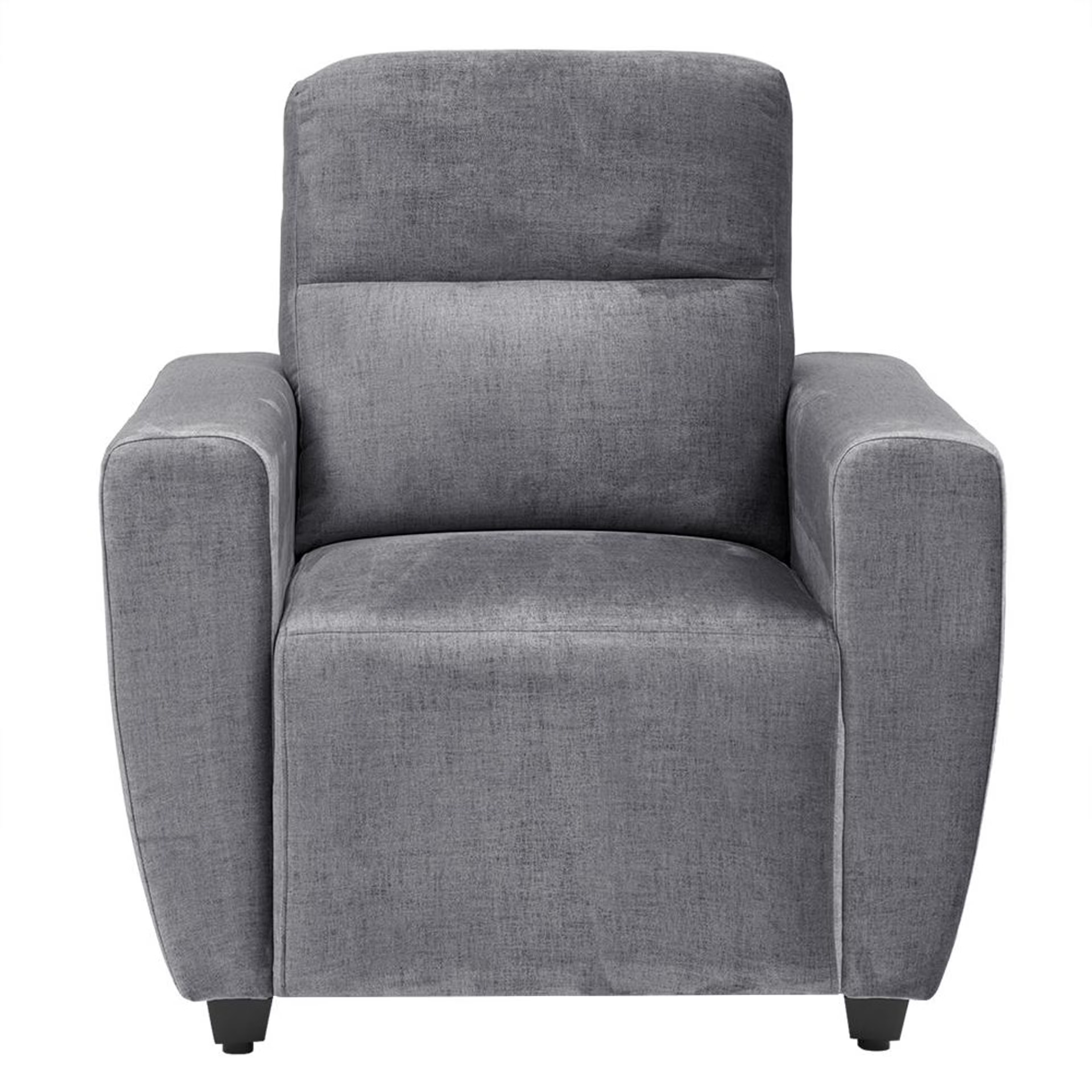 Home 45 Wakefit Belize Plus Sofa Set - (3+1+1) Regular, Set (3+1+1), Charcoal Grey