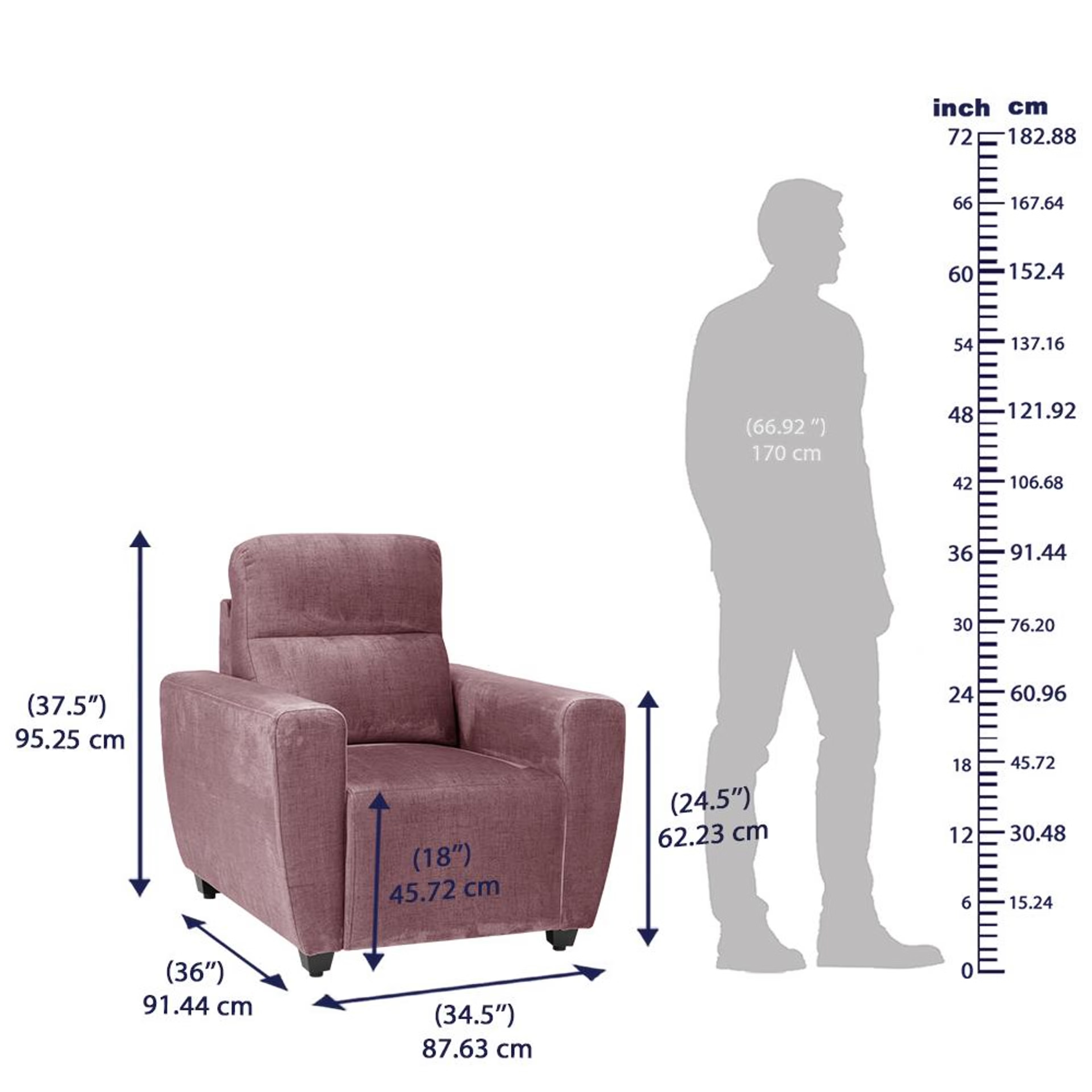 Wakefit Belize Plus Sofa Set - (3+1+1) Regular, Set (3+1+1), Rose Brown 9 Wakefit Belize Plus Sofa Set - (3+1+1) Regular, Set (3+1+1), Rose Brown