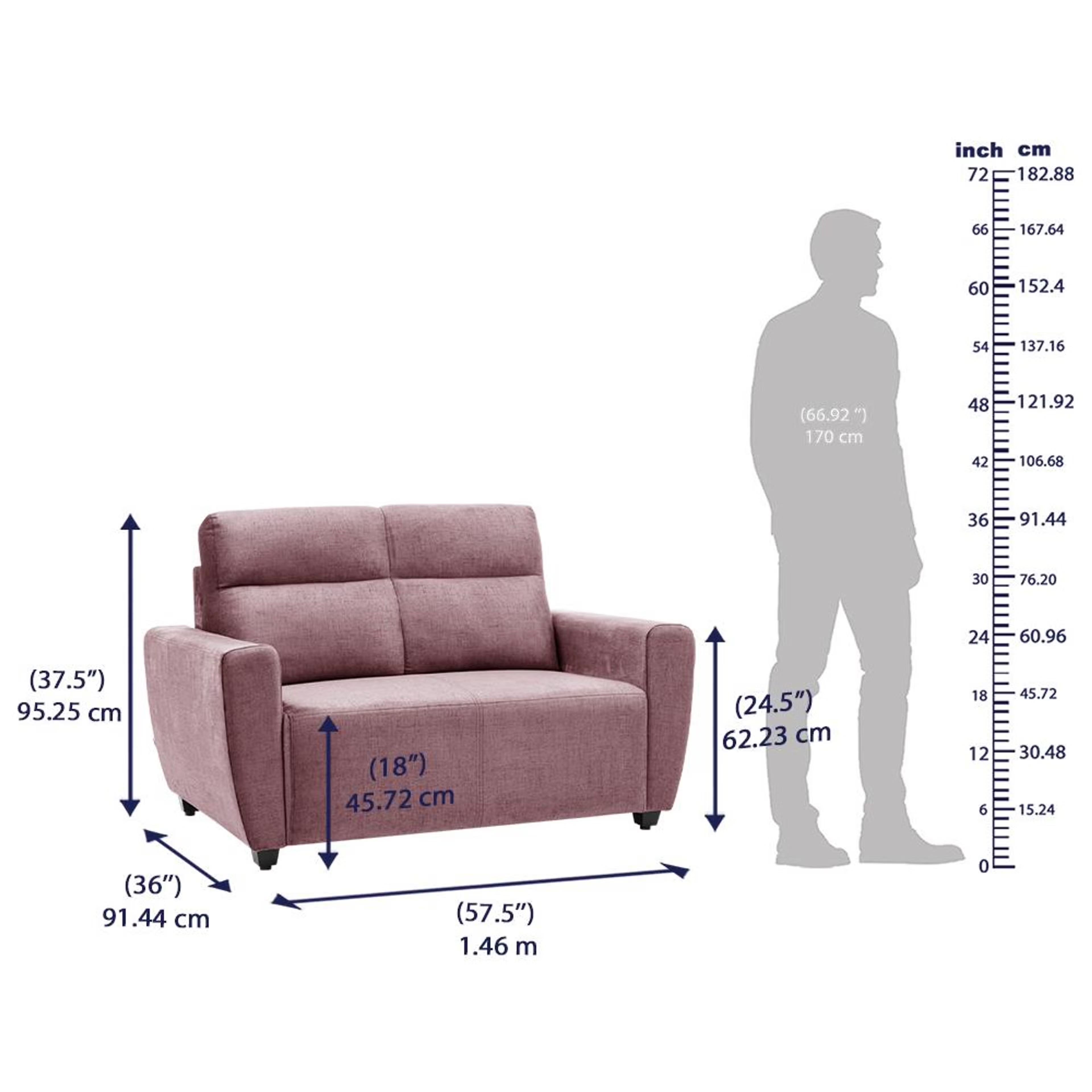 Wakefit Belize Plus Sofa Set - (3+2) Regular, Set (3+2), Rose Brown 9 Wakefit Belize Plus Sofa Set - (3+2) Regular, Set (3+2), Rose Brown