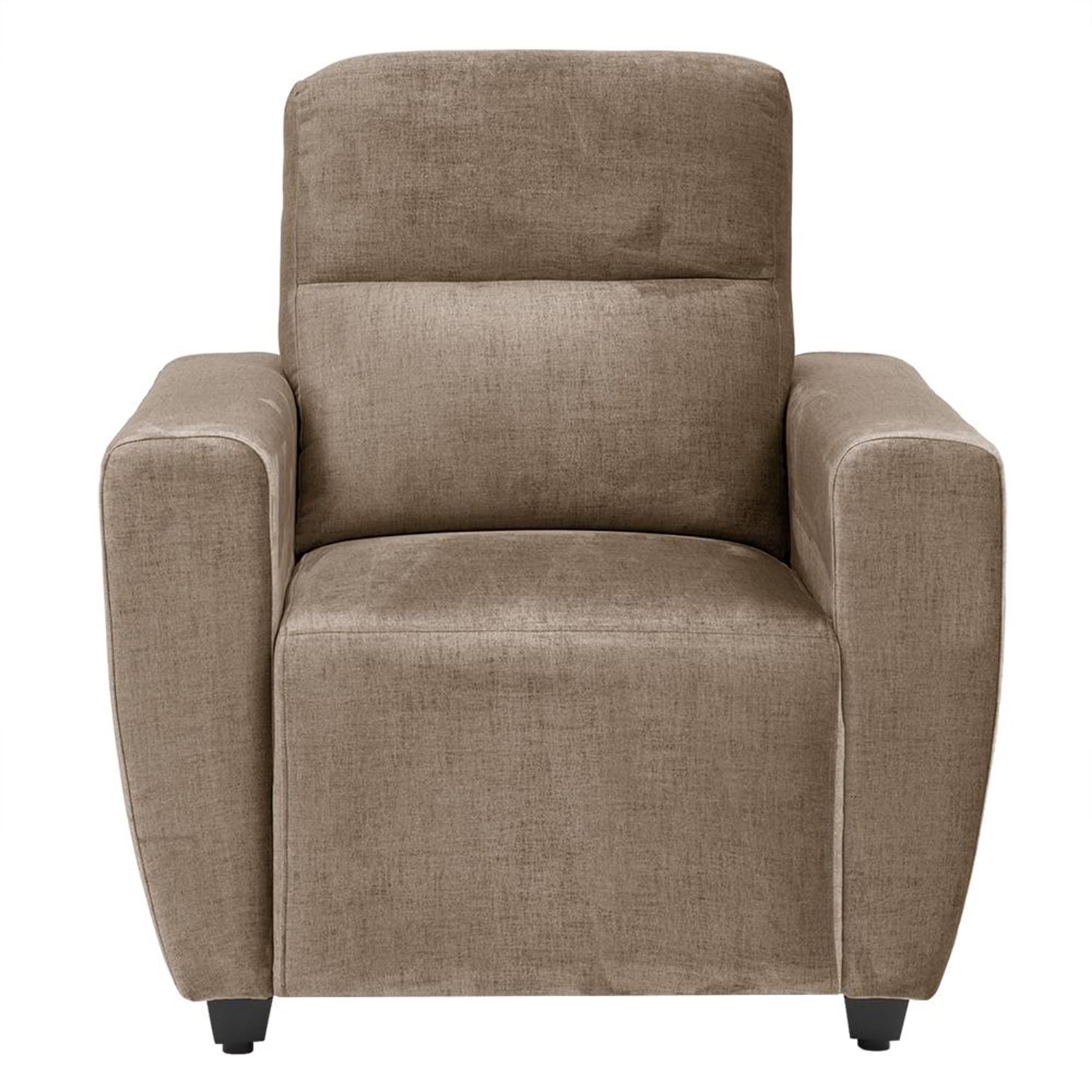 Wakefit Belize Plus Sofa -Single Seater Regular, Single Seater, Mocha Brown
