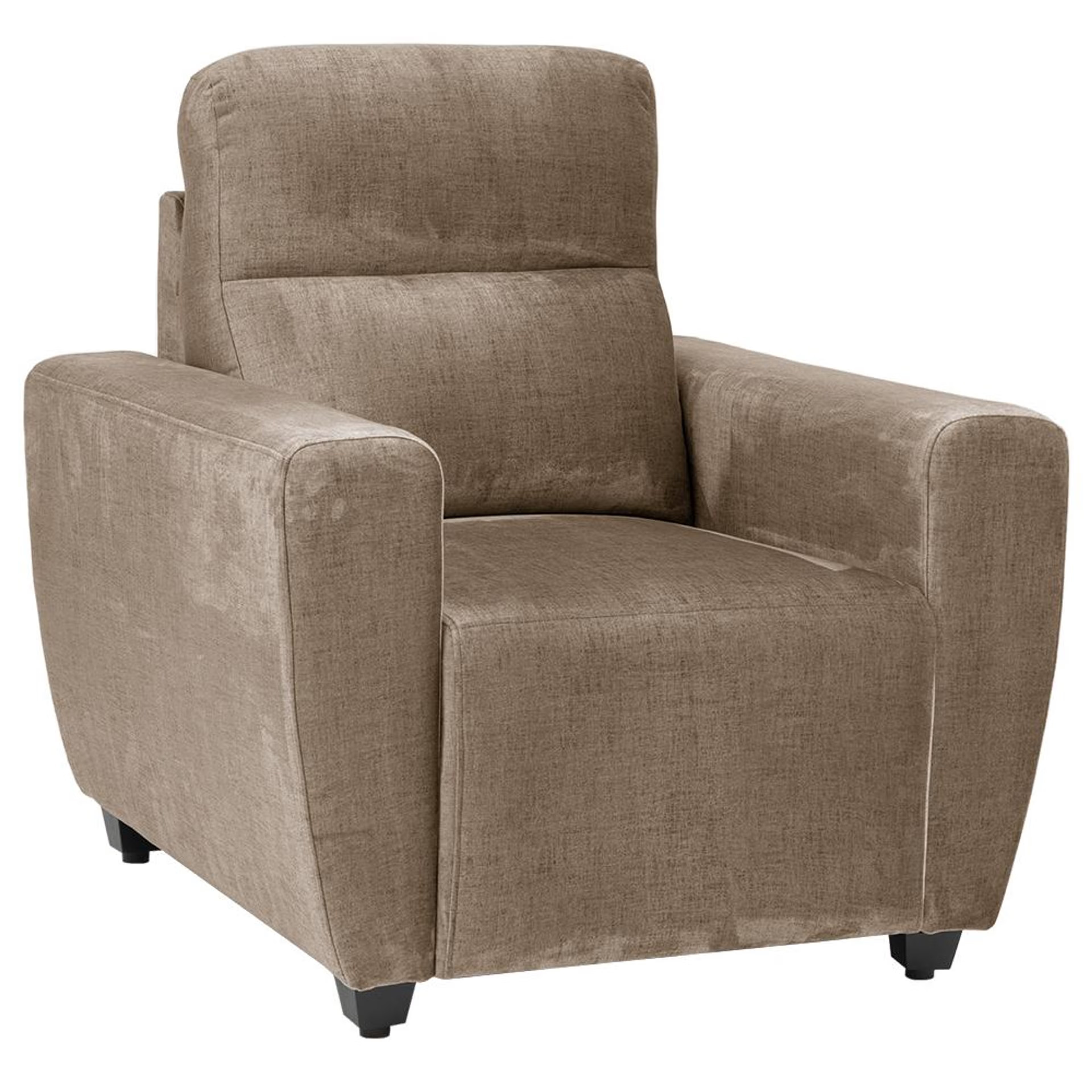 Wakefit Belize Plus Sofa -Single Seater Regular, Single Seater, Mocha Brown