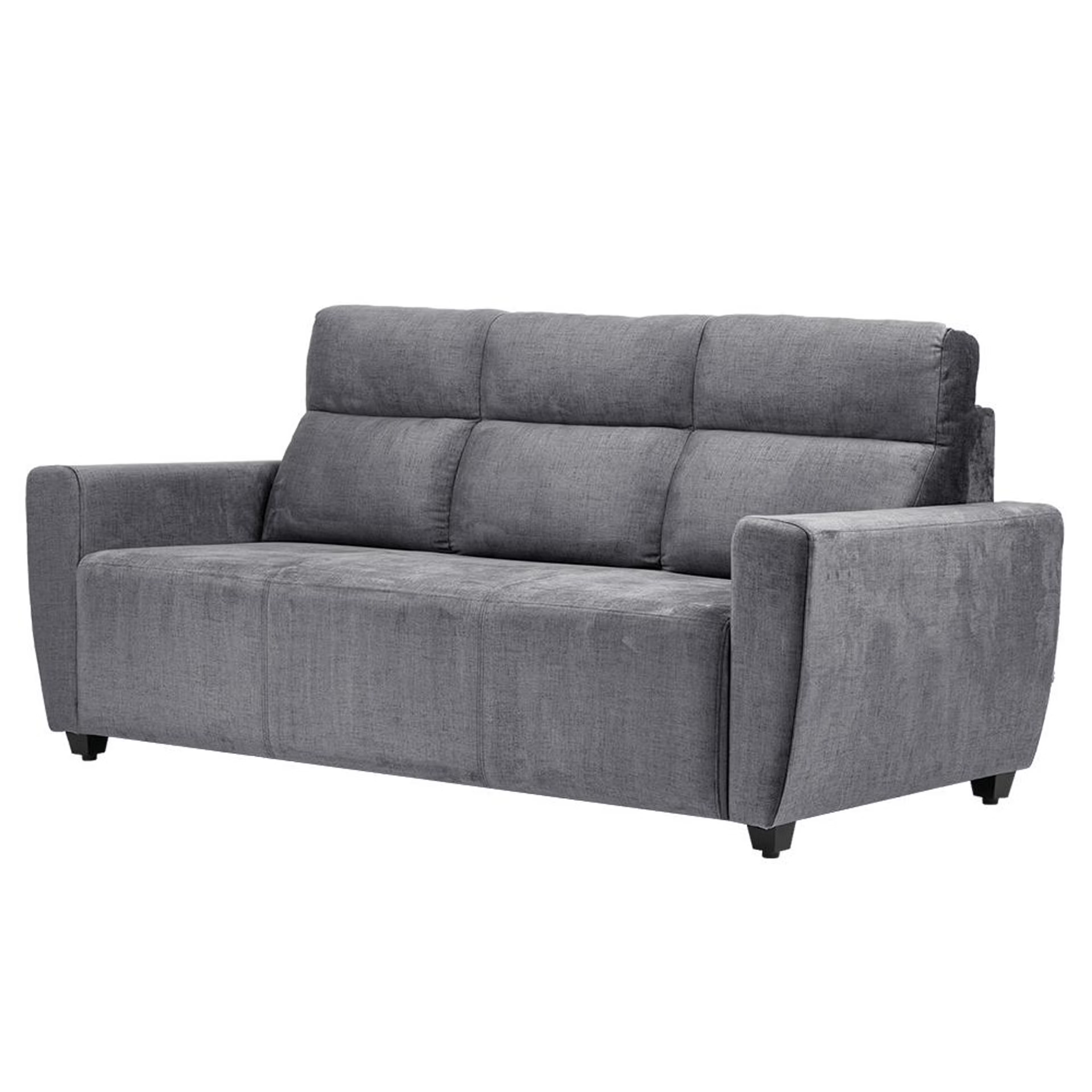 Home 41 Wakefit Belize Plus Sofa - Three Seater Regular, Three Seater, Charcoal Grey