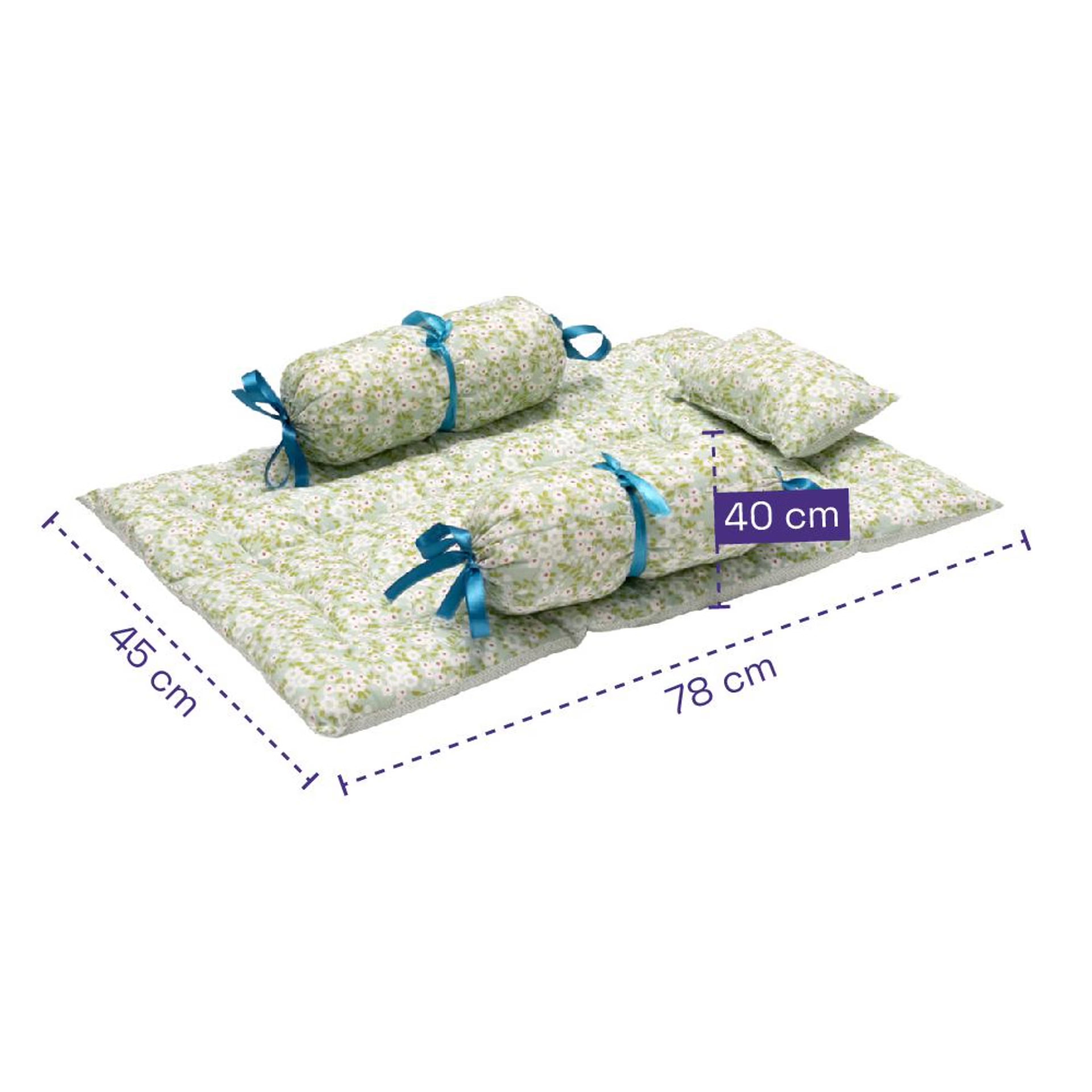 Wakefit Zim Baby Bedding Set ( Green ) Green 6 Wakefit Zim Baby Bedding Set ( Green ) Green