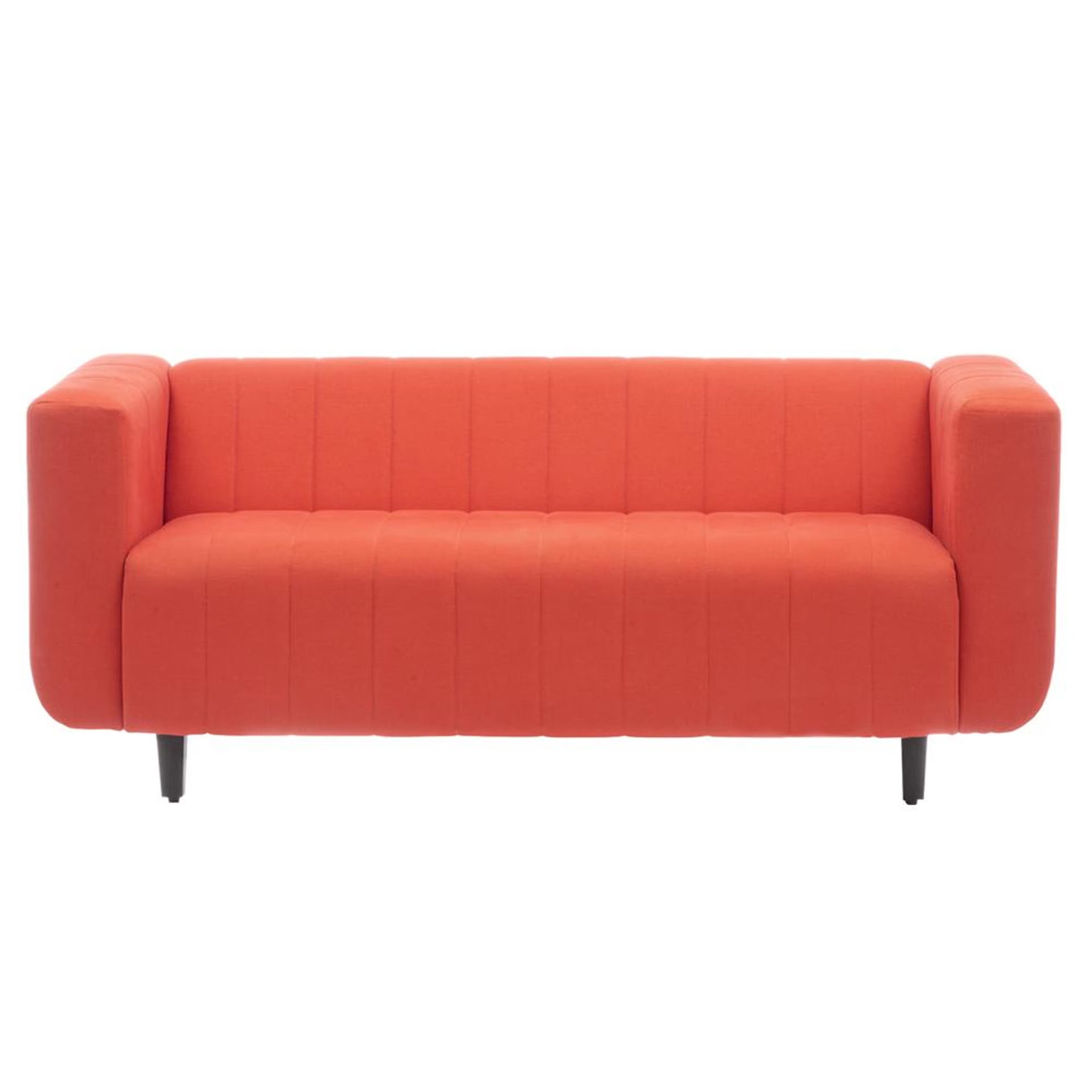Wakefit Sicily Sofa - Three Seater Regular, Three Seater, Terracotta