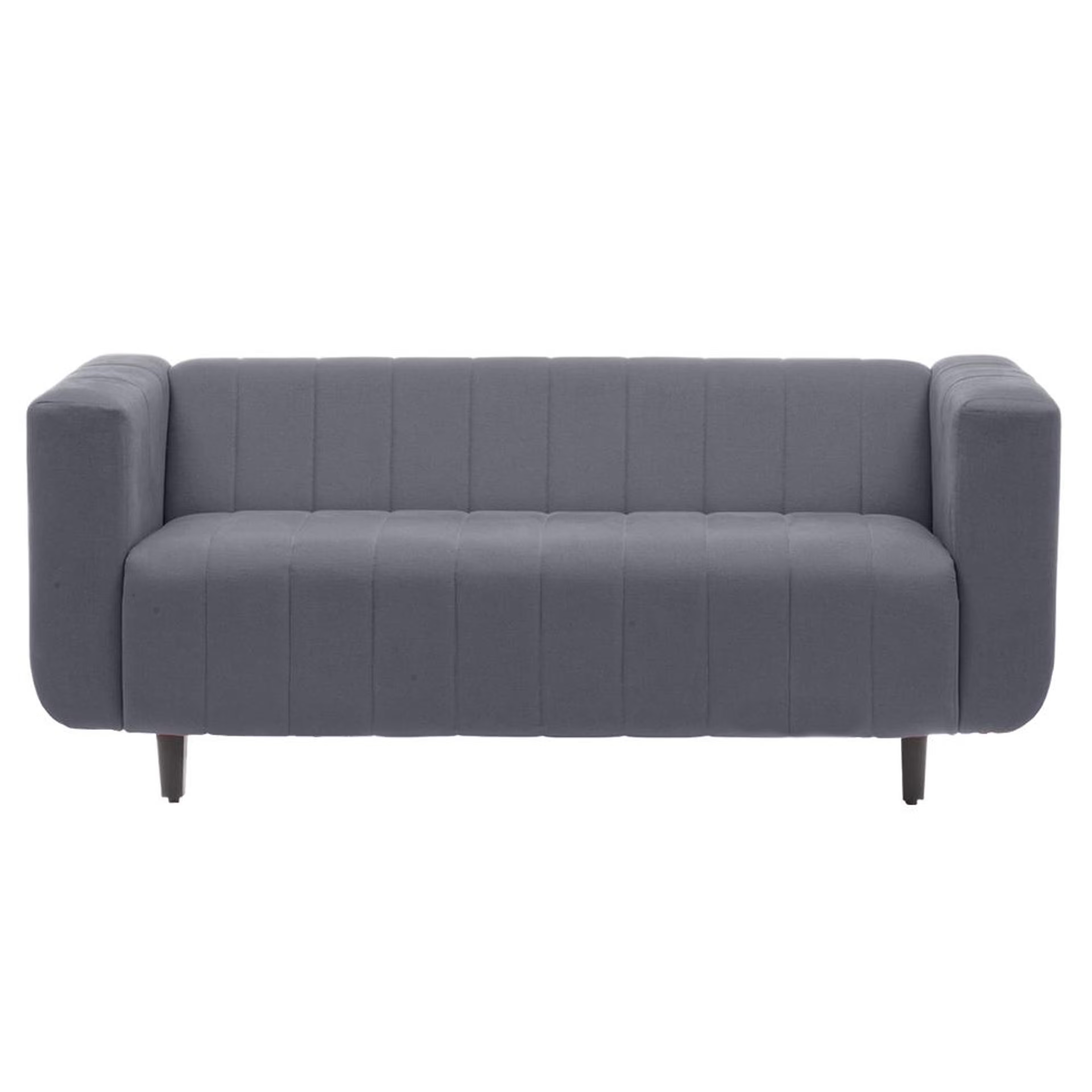 Wakefit Sicily Sofa - Three Seater Regular, Three Seater, Ash Grey