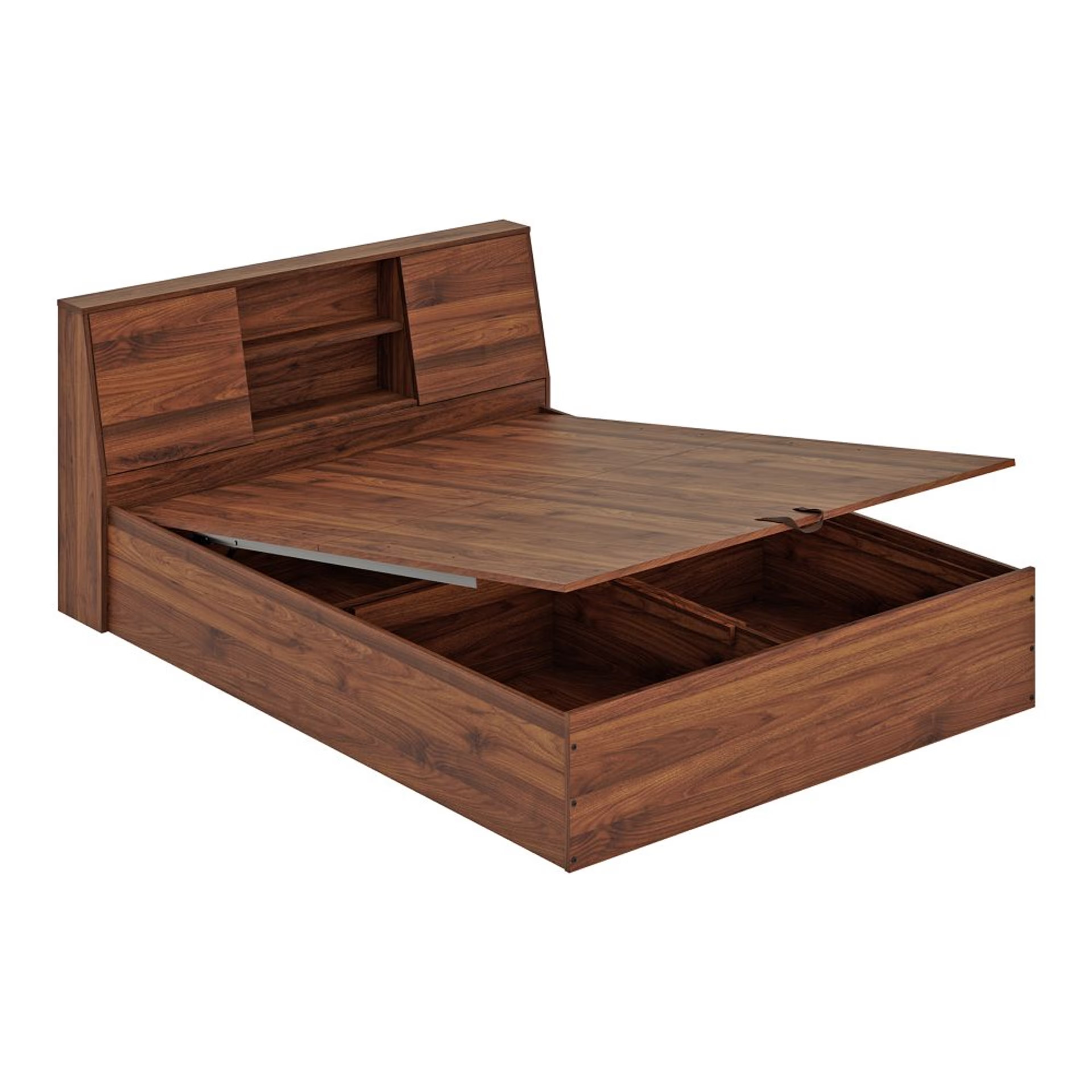 Wakefit Orion Queen Storage Engineered Wood Bed with Hydraulic mechanism Queen - 78" x 60 4 Wakefit Orion Queen Storage Engineered Wood Bed with Hydraulic mechanism Queen - 78" x 60\