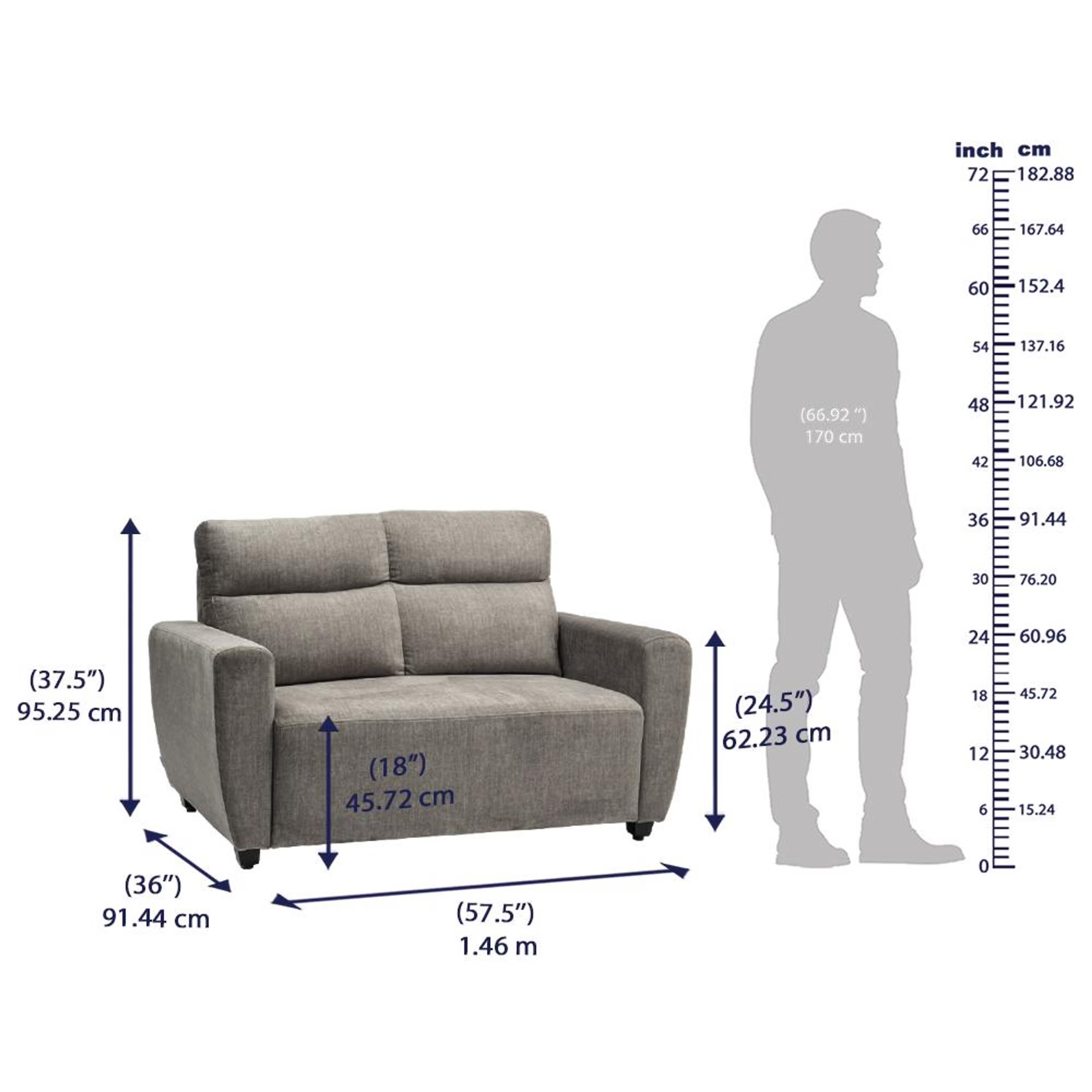 Wakefit Belize Plus Sofa Set - (3+2+1) Regular, Set (3+2+1), Taupe