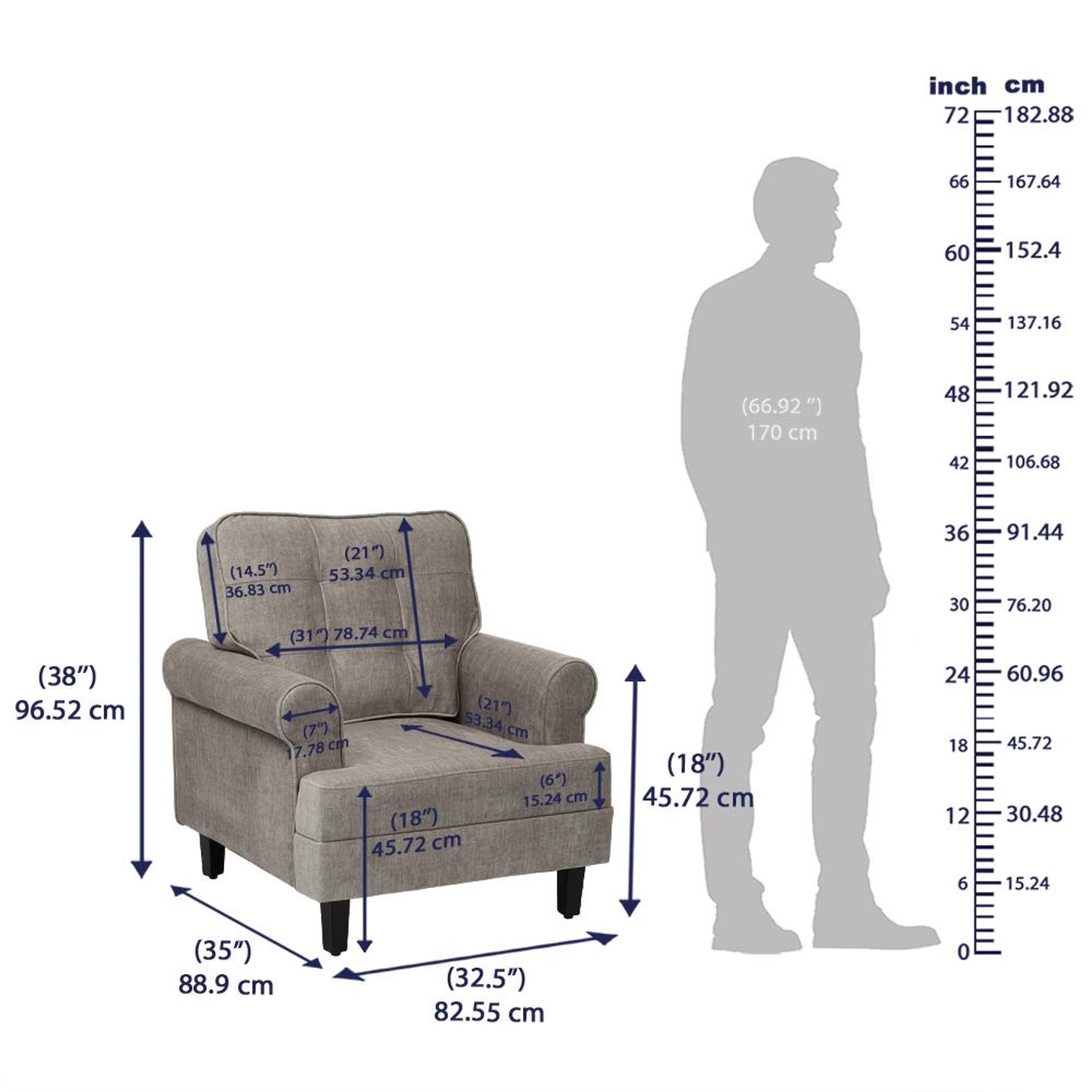 Wakefit Dreamer Plus Sofa Set - (2+1+1) Regular, Set (2+1+1), Taupe 9 Wakefit Dreamer Plus Sofa Set - (2+1+1) Regular, Set (2+1+1), Taupe
