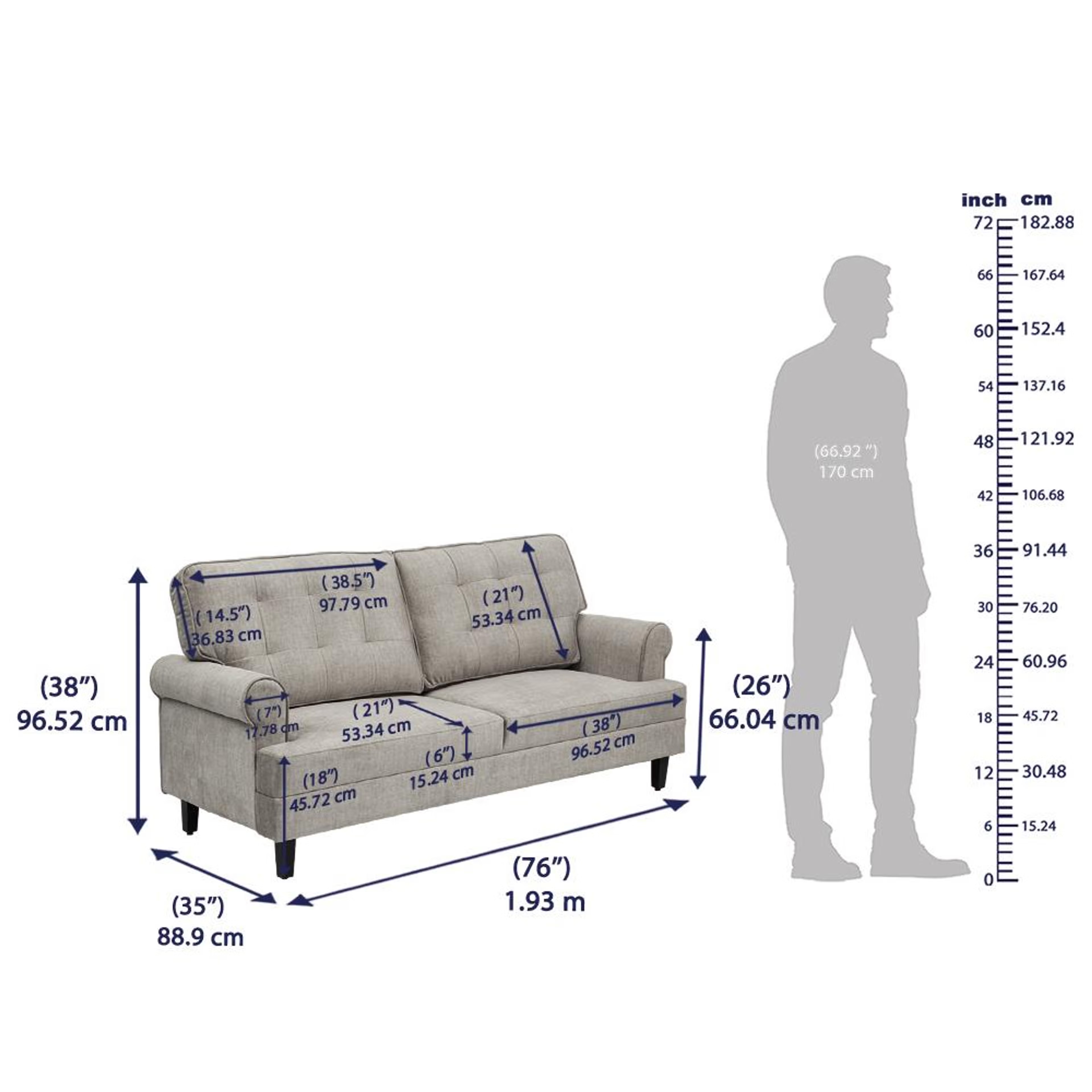 Wakefit Dreamer Plus Sofa Set - (3+2+1) Regular, Set (3+2+1), Taupe 2 Wakefit Dreamer Plus Sofa Set - (3+2+1) Regular, Set (3+2+1), Taupe