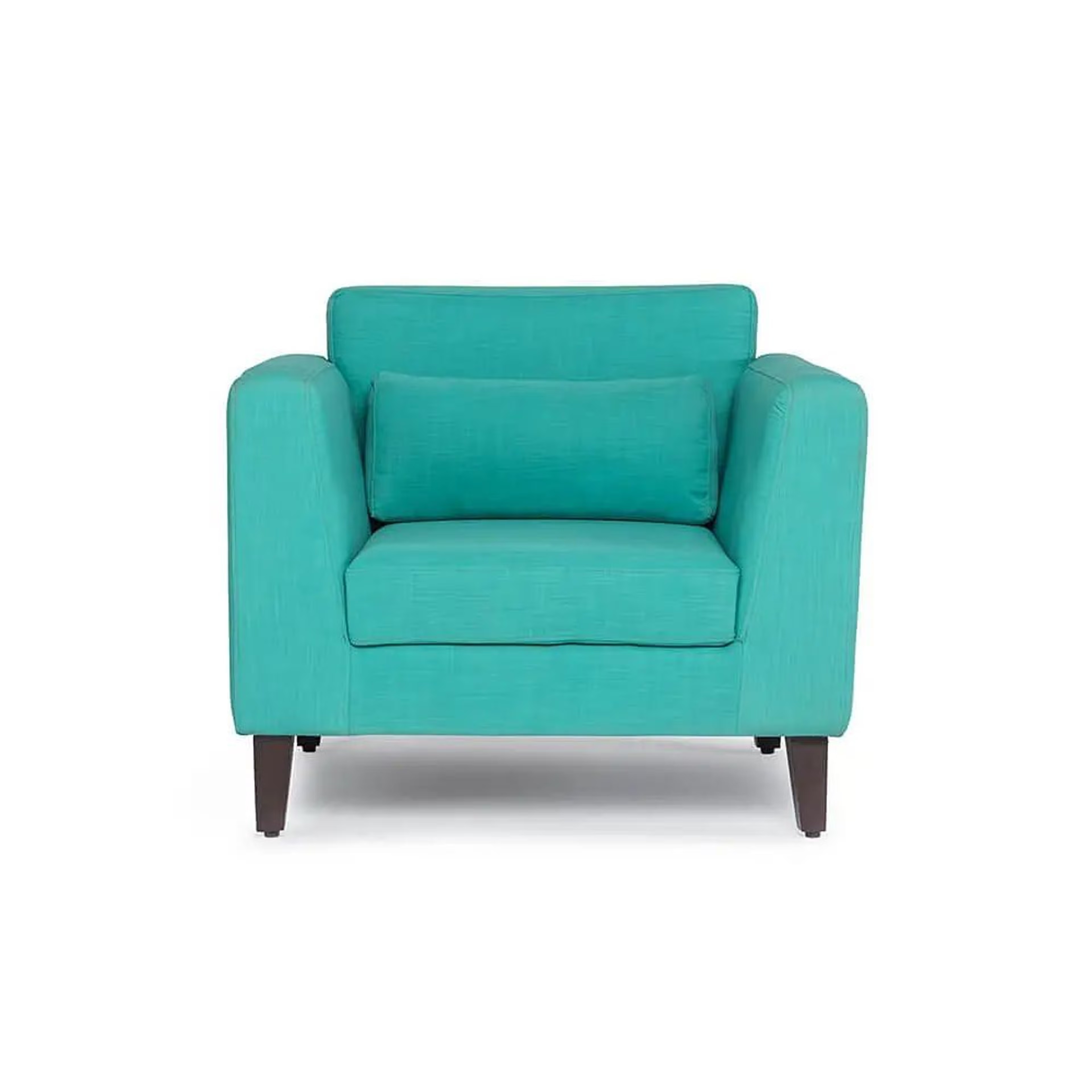 Wakefit SnoozePro Sofa Regular, 1 Seater, Linen Charm Lagoon