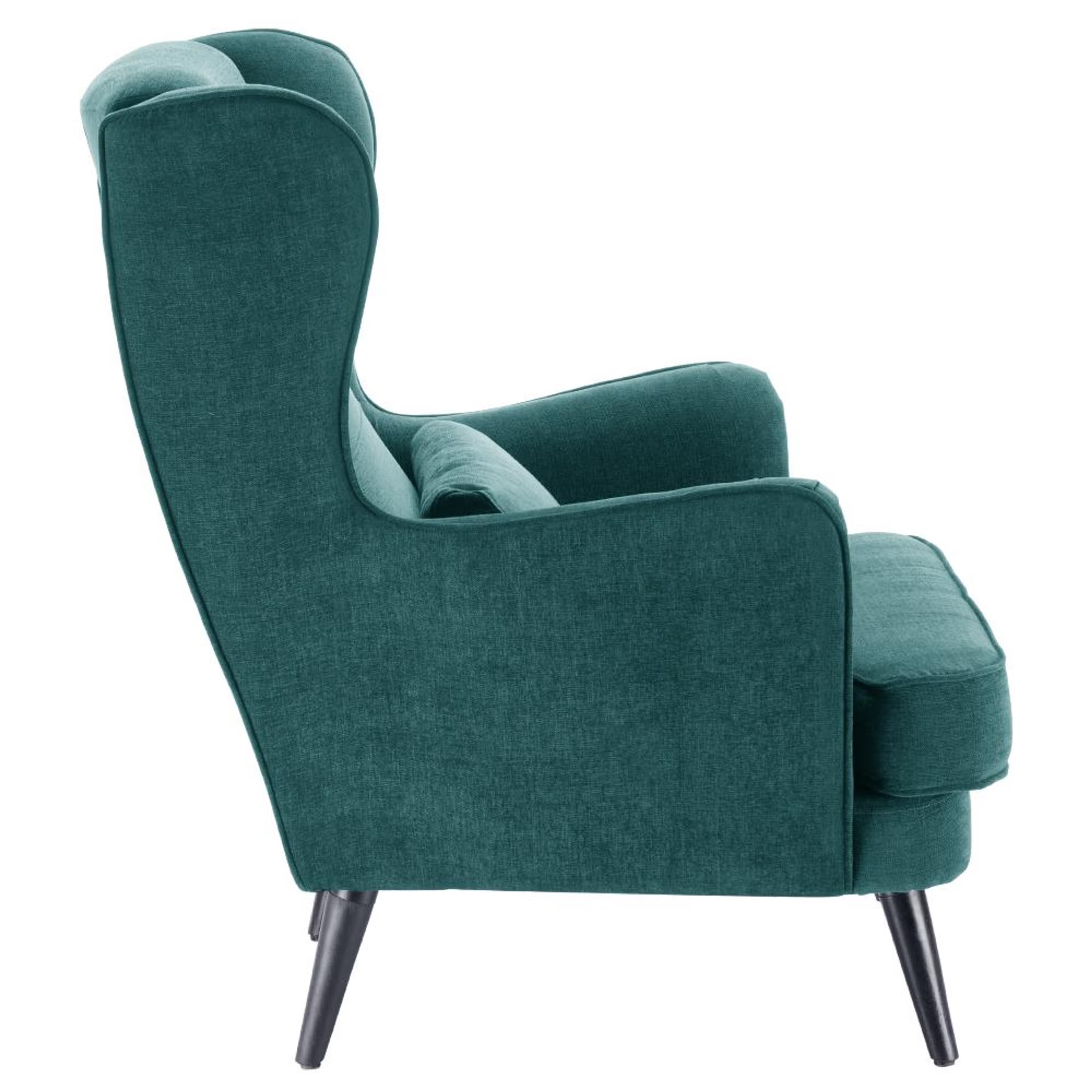 Wakefit Sawyer Wing Chair Malibu Green 4 Wakefit Sawyer Wing Chair Malibu Green
