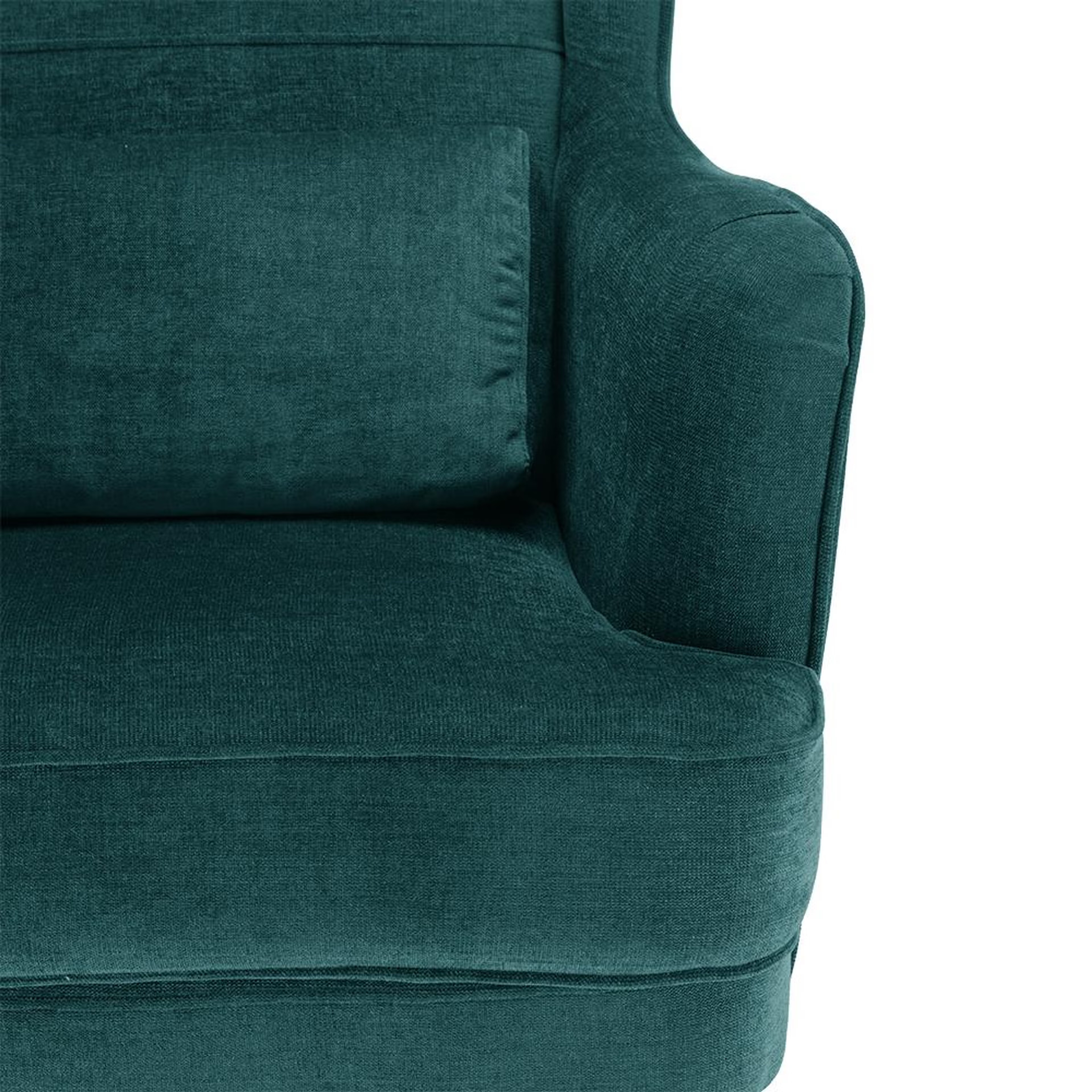 Wakefit Sawyer Wing Chair Malibu Green 6 Wakefit Sawyer Wing Chair Malibu Green