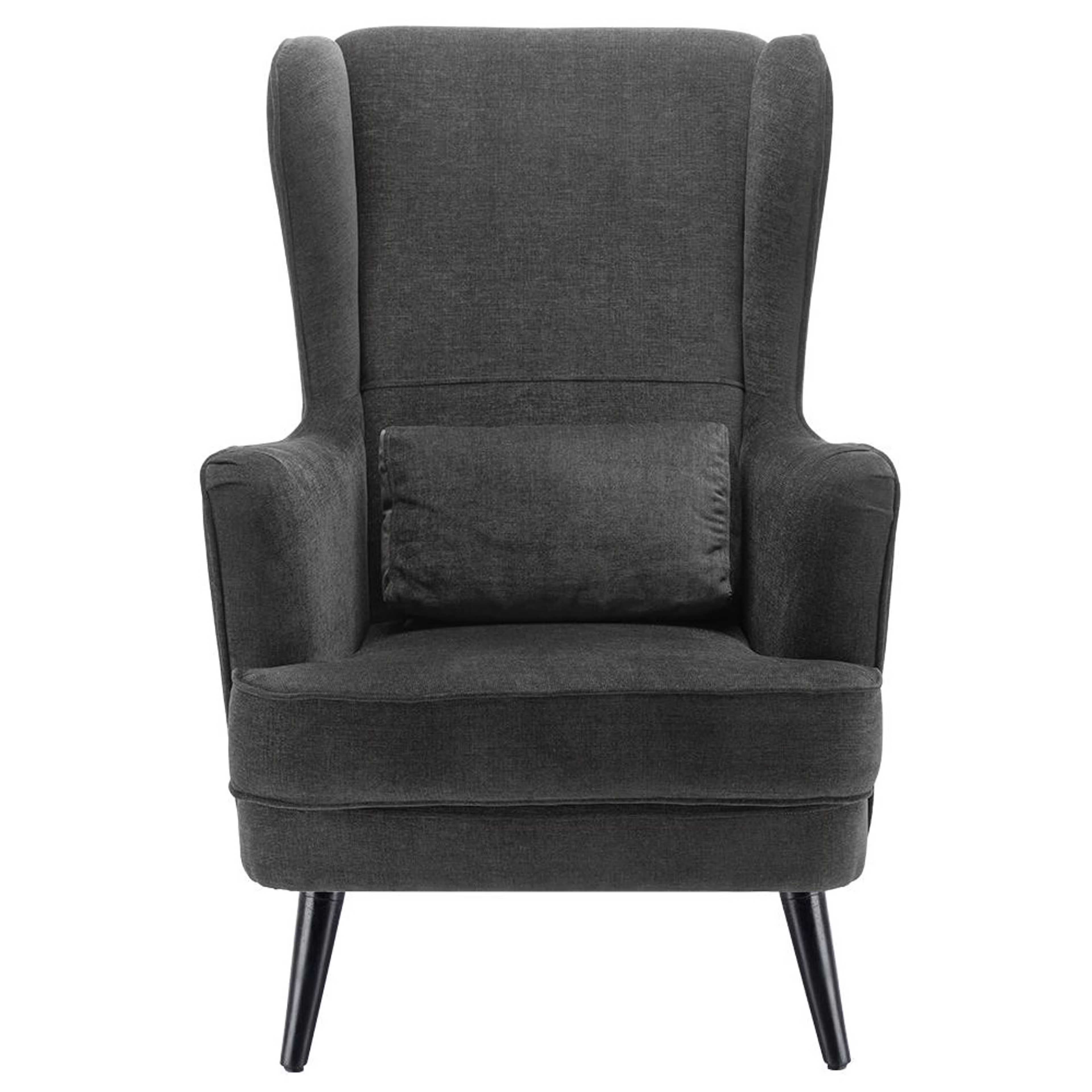 Wakefit Sawyer Wing Chair Smoke Grey 2 Wakefit Sawyer Wing Chair Smoke Grey