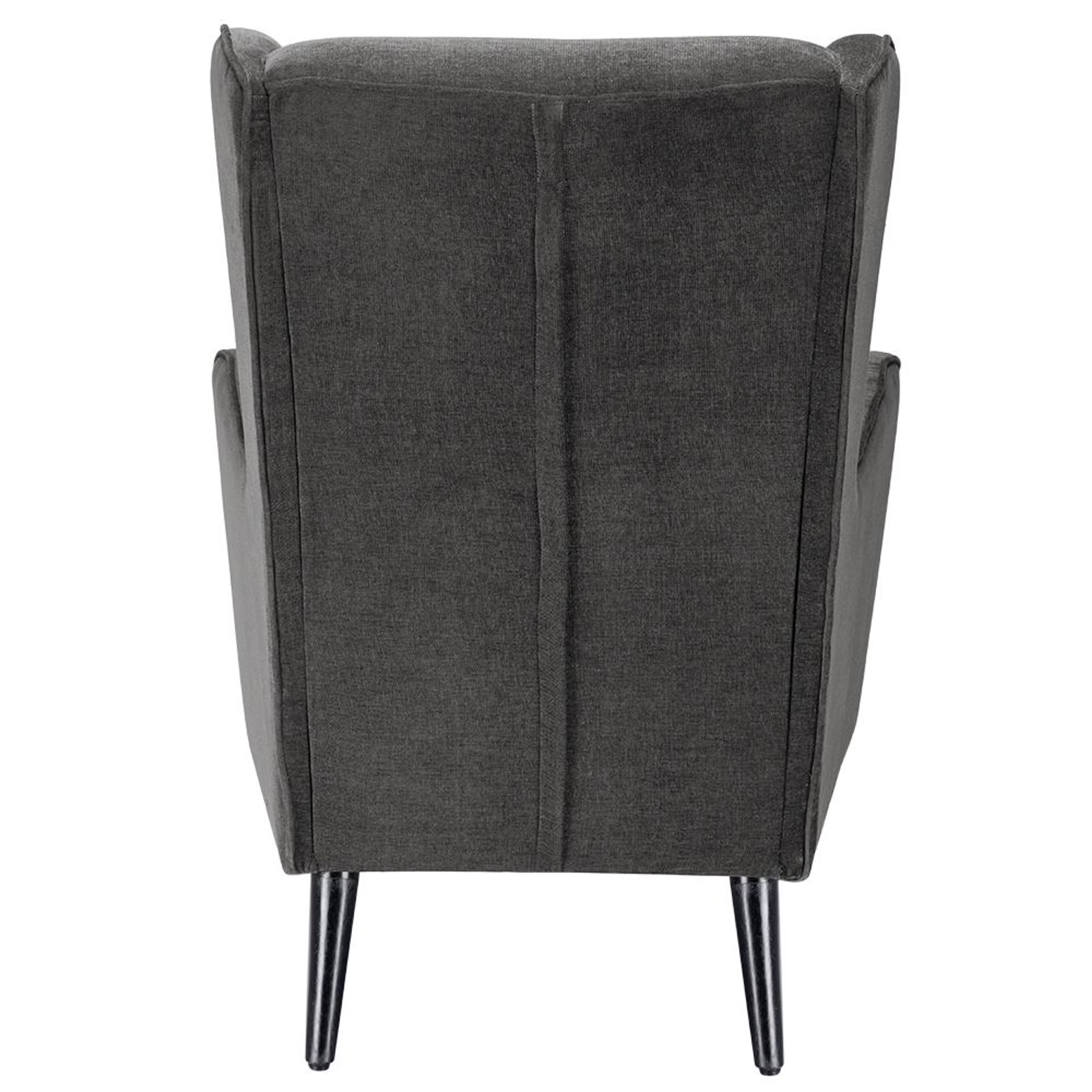 Wakefit Sawyer Wing Chair Smoke Grey 5 Wakefit Sawyer Wing Chair Smoke Grey