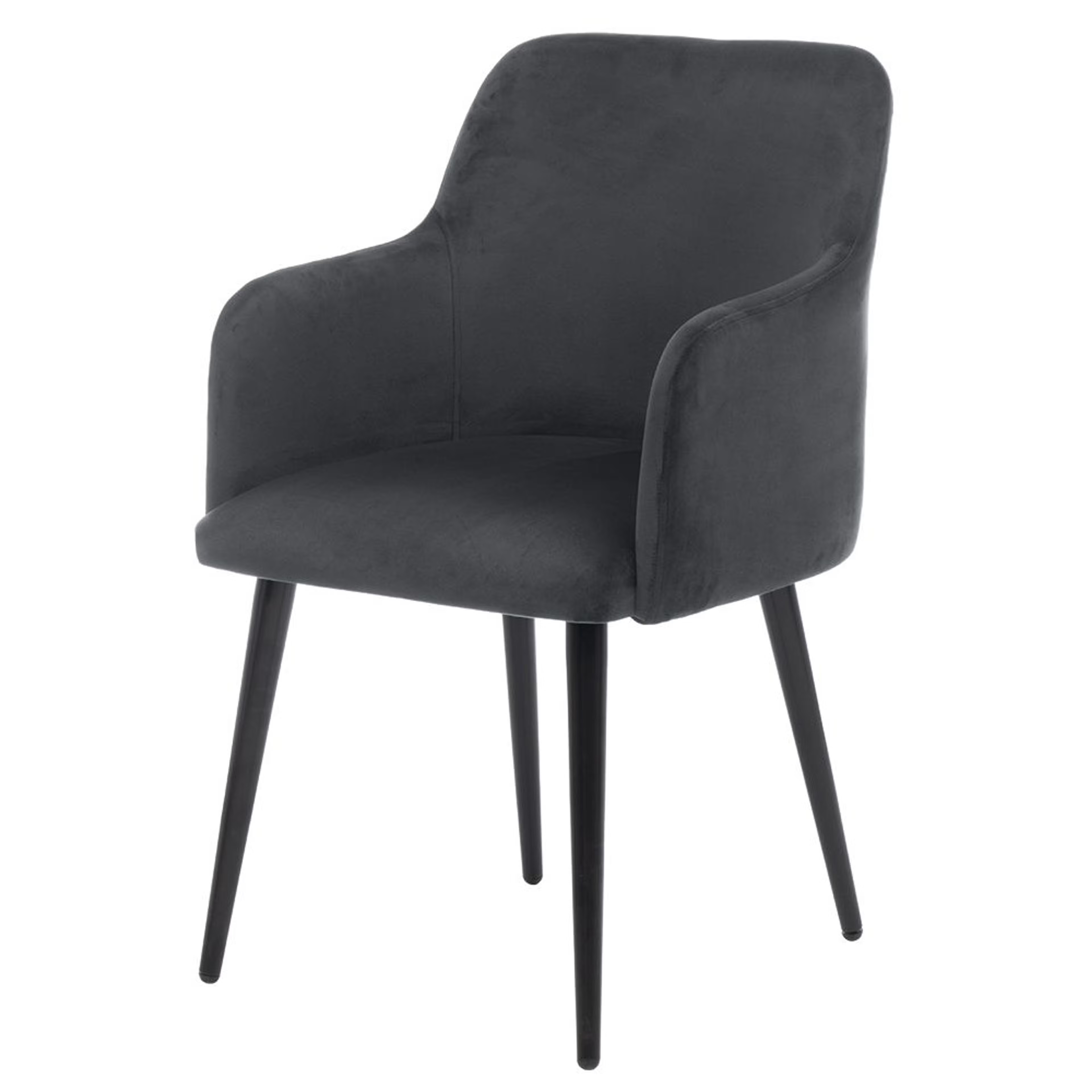 Wakefit Darcy Lounge Chair Space Grey