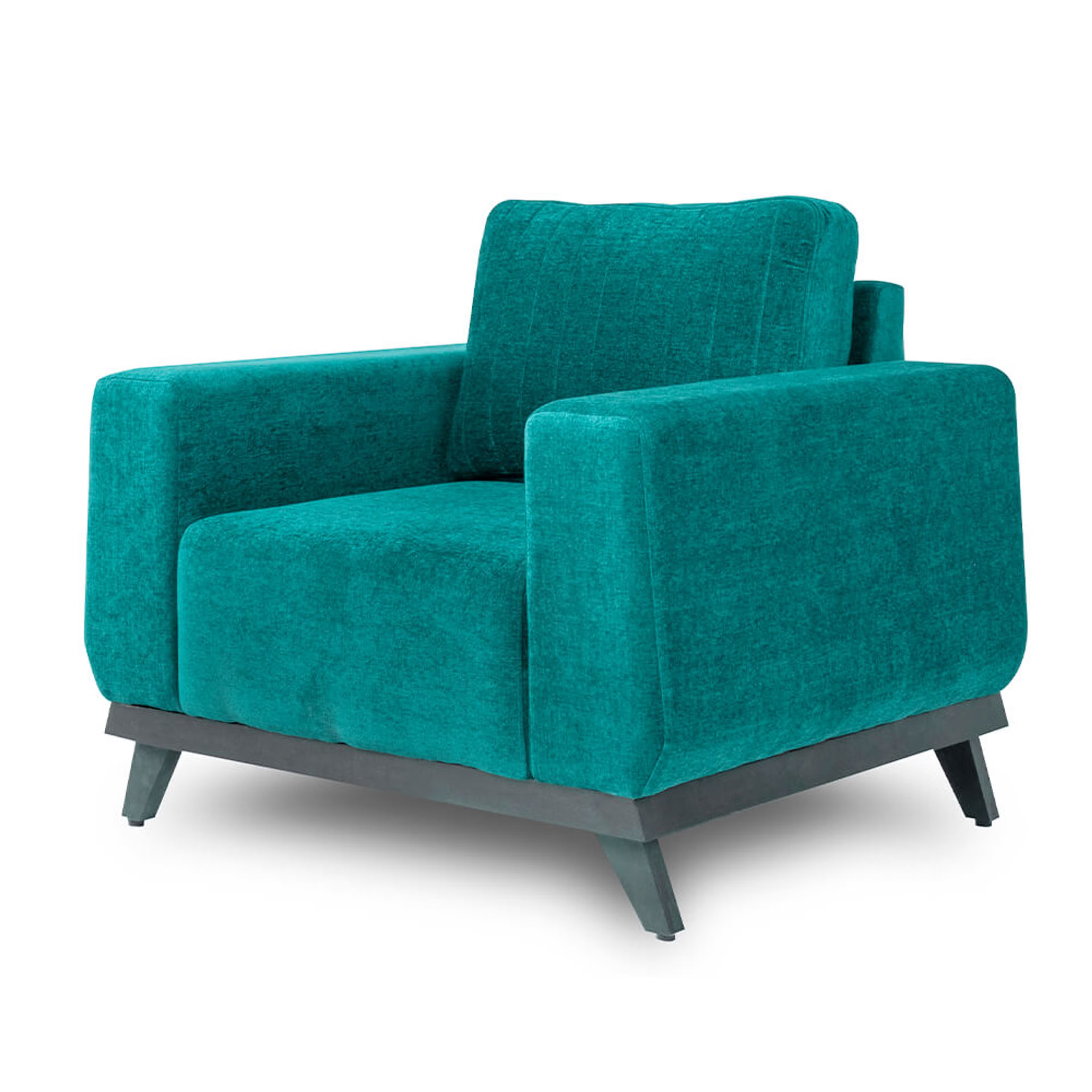 Home 46 Wakefit Barcelona Sofa - One Seater Regular, Single Seater, Malibu Green