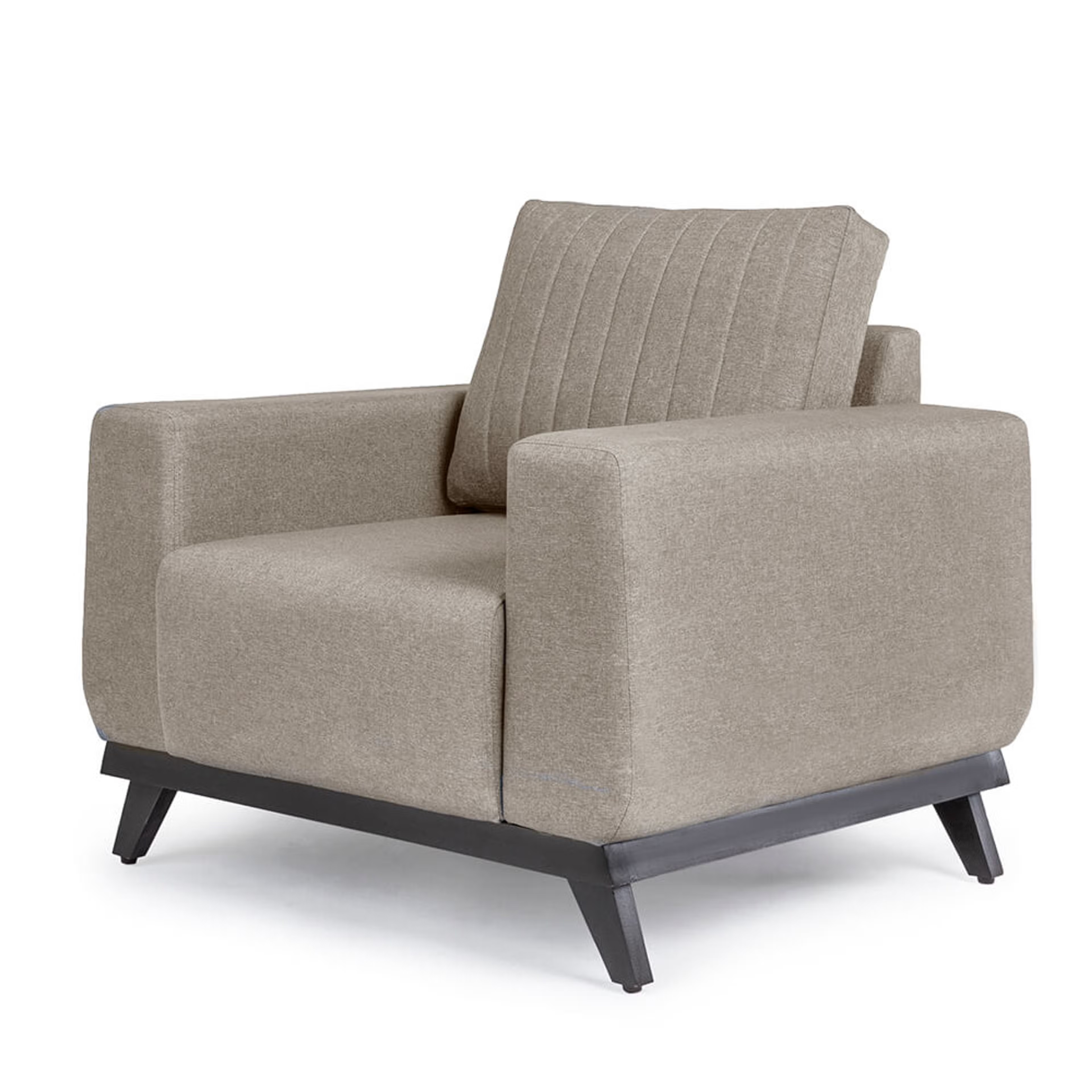 Home 46 Wakefit Barcelona Sofa - One Seater Regular, Single Seater, Omega Pearl
