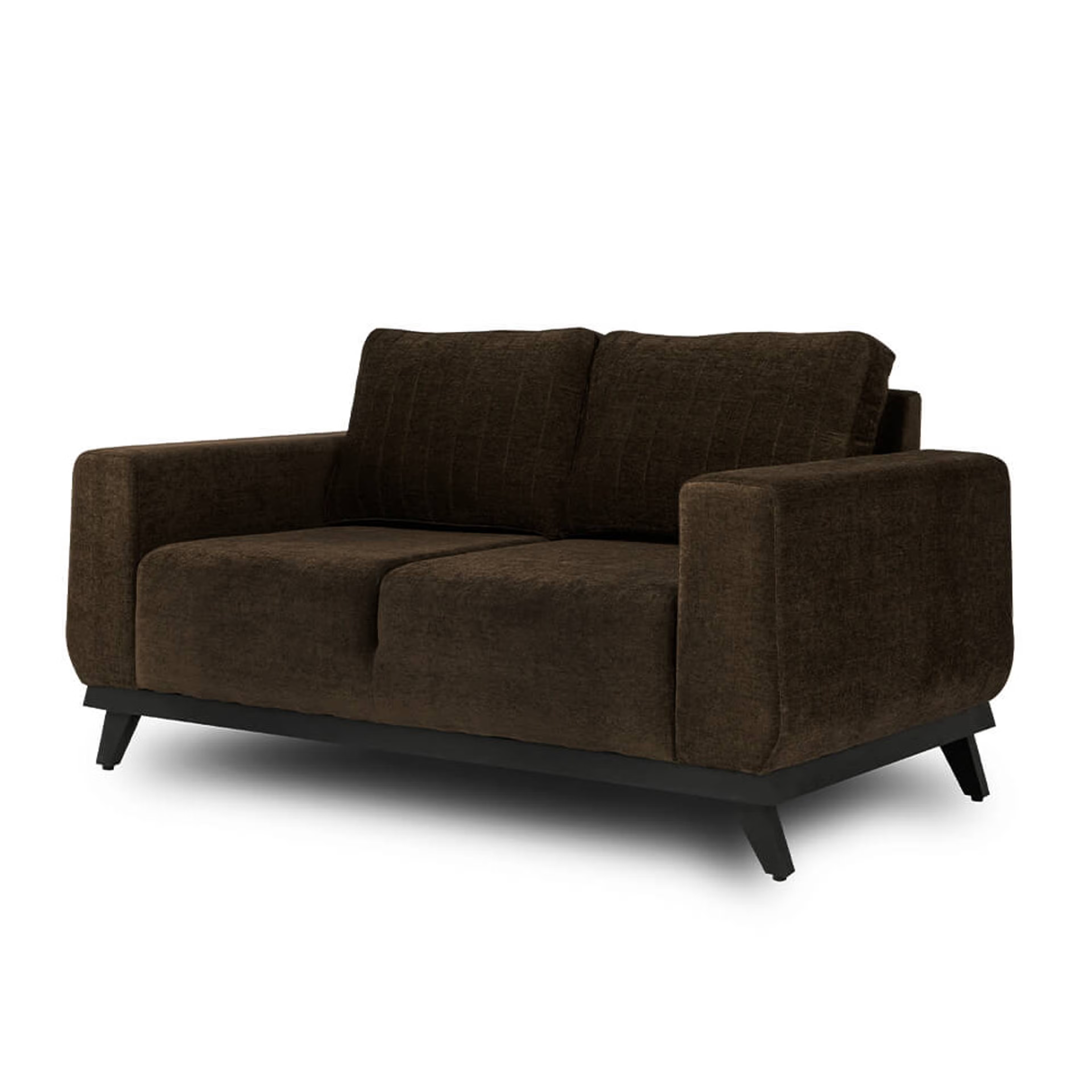 Home 27 Wakefit Barcelona Sofa - Two Seater Regular, Two Seater, Dark Earth