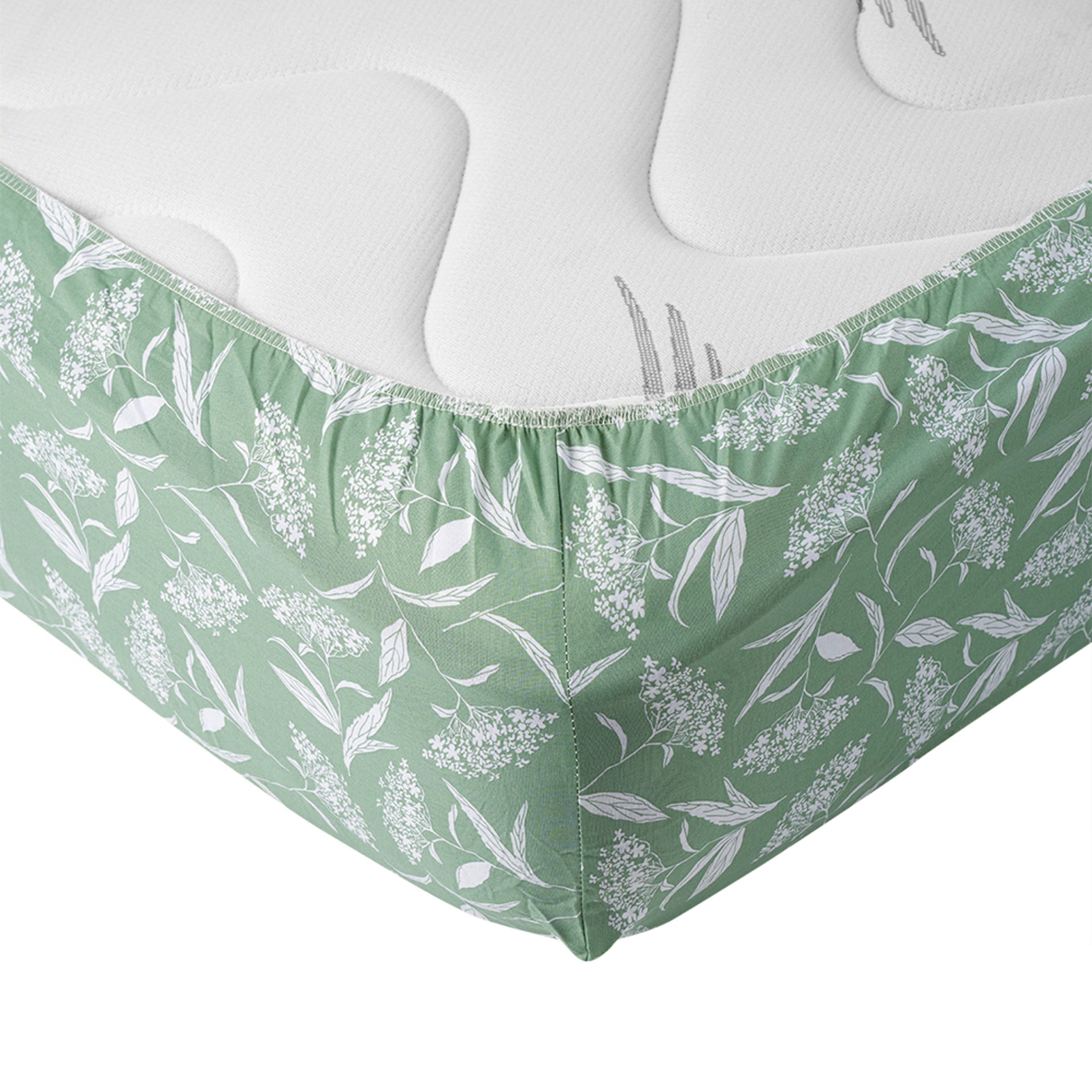 100% Cotton 200 TC Fitted Bedsheet With 2 Pillow Covers | Hester Queen, 72" x 60", Hester| 1.83m x 1.52m Queen - 72" x 60 11 100% Cotton 200 TC Fitted Bedsheet With 2 Pillow Covers | Hester Queen, 72" x 60", Hester| 1.83m x 1.52m Queen - 72" x 60\