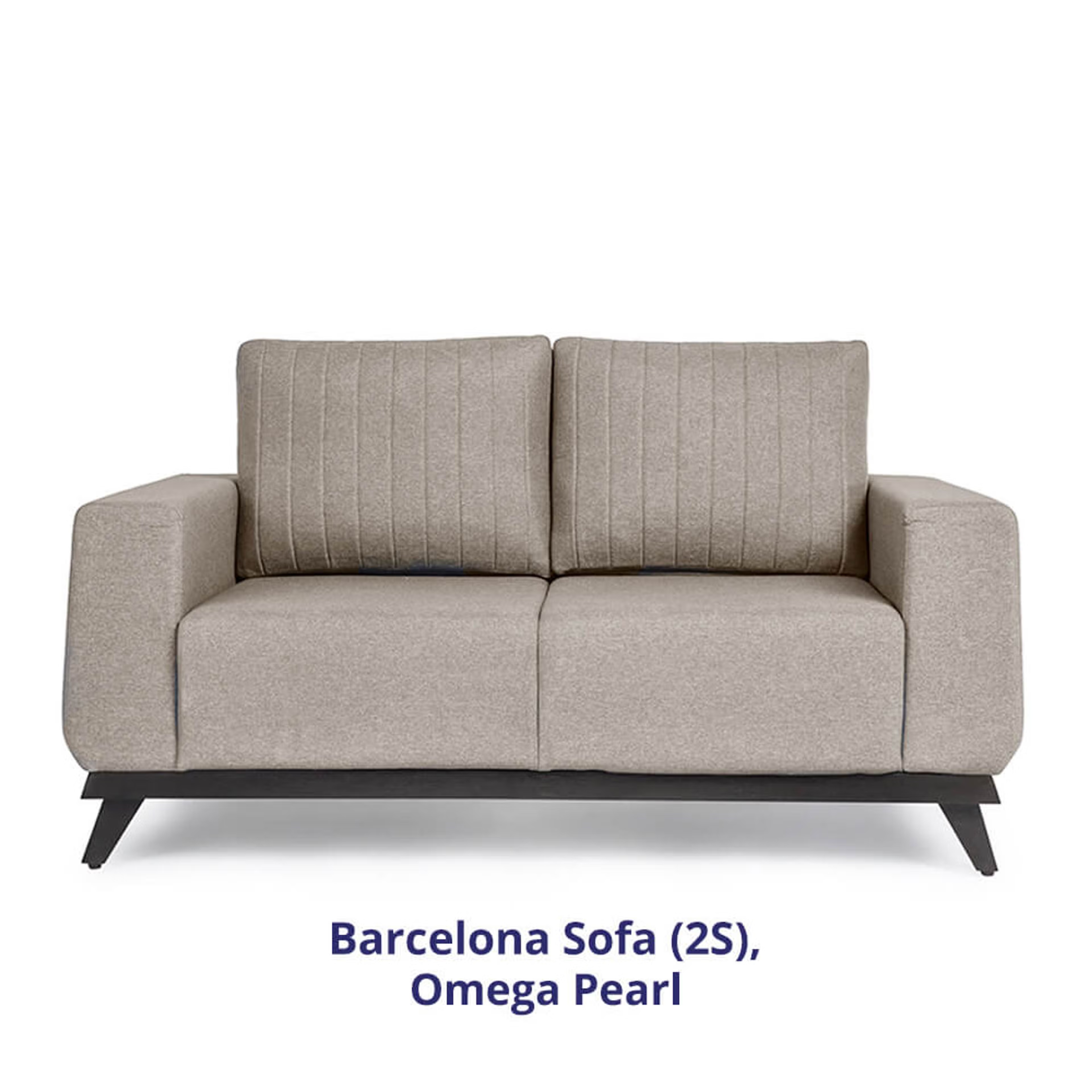 Home 25 Wakefit Barcelona Sofa - Two Seater Regular, Two Seater, Omega Pearl
