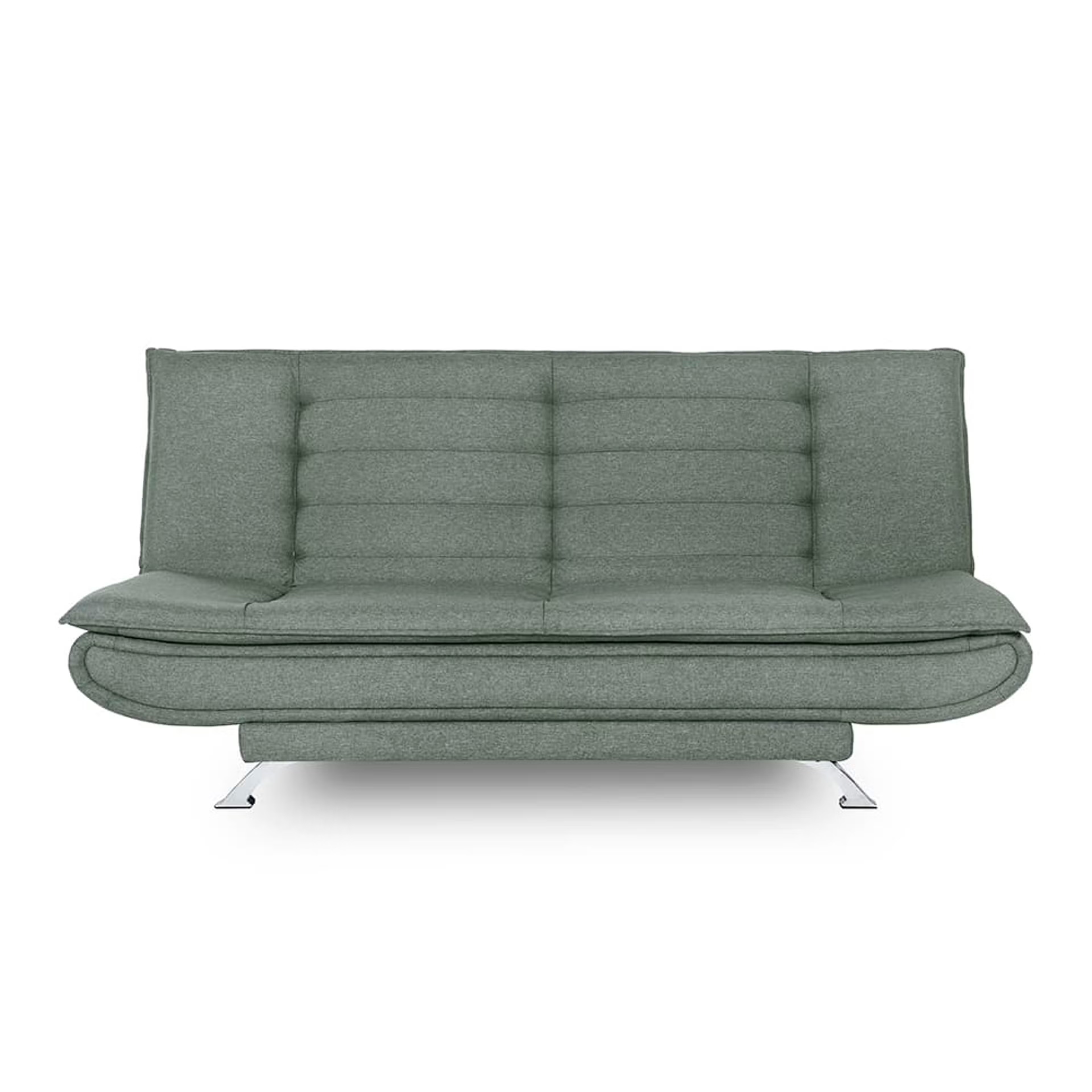 Home 34 Wakefit Amoeba Sofa cum Bed Three Seater, Omega Green