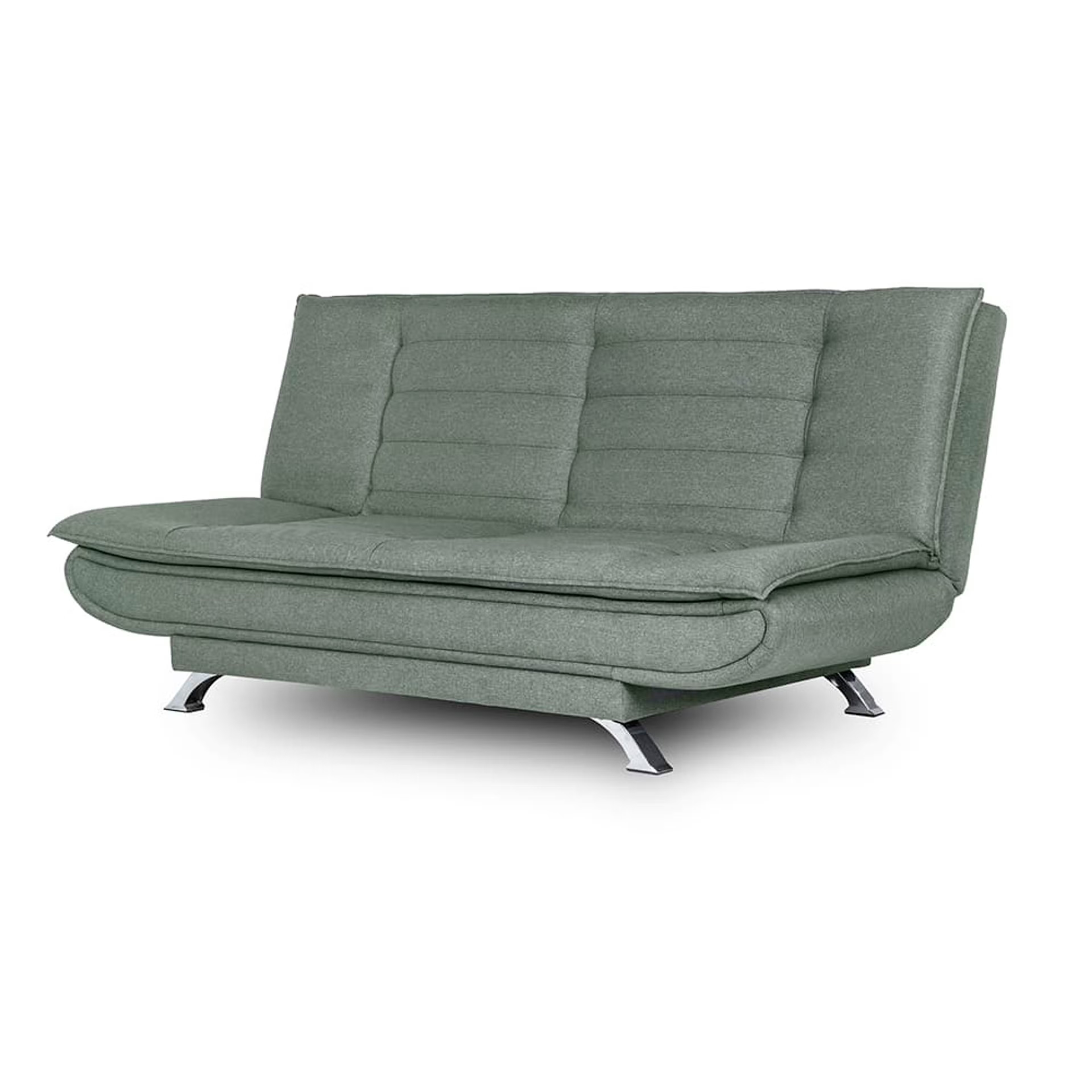 Home 36 Wakefit Amoeba Sofa cum Bed Three Seater, Omega Green