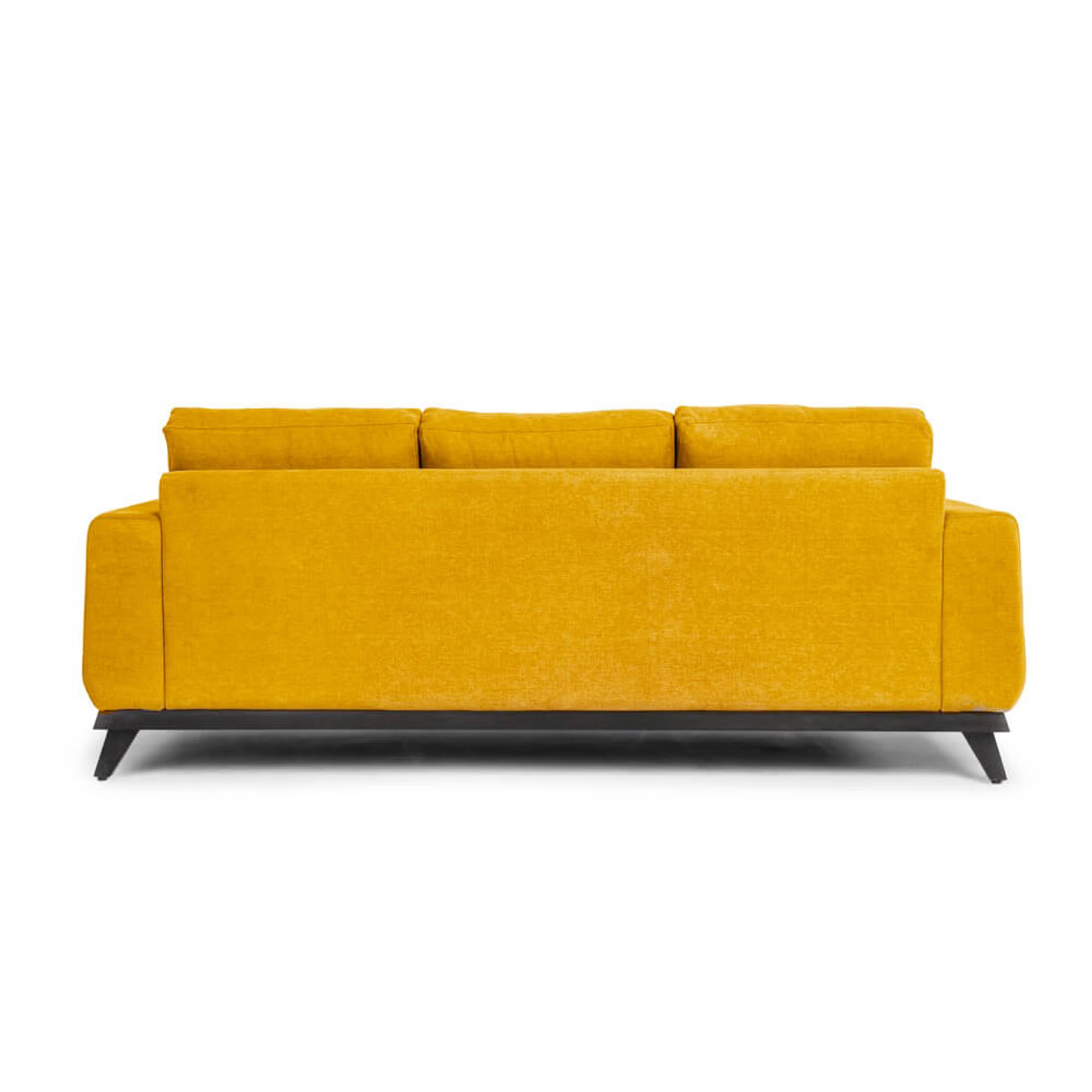 Wakefit Barcelona Sofa - Three Seater Regular, Three Seater, Chrome Yellow 3 Wakefit Barcelona Sofa - Three Seater Regular, Three Seater, Chrome Yellow