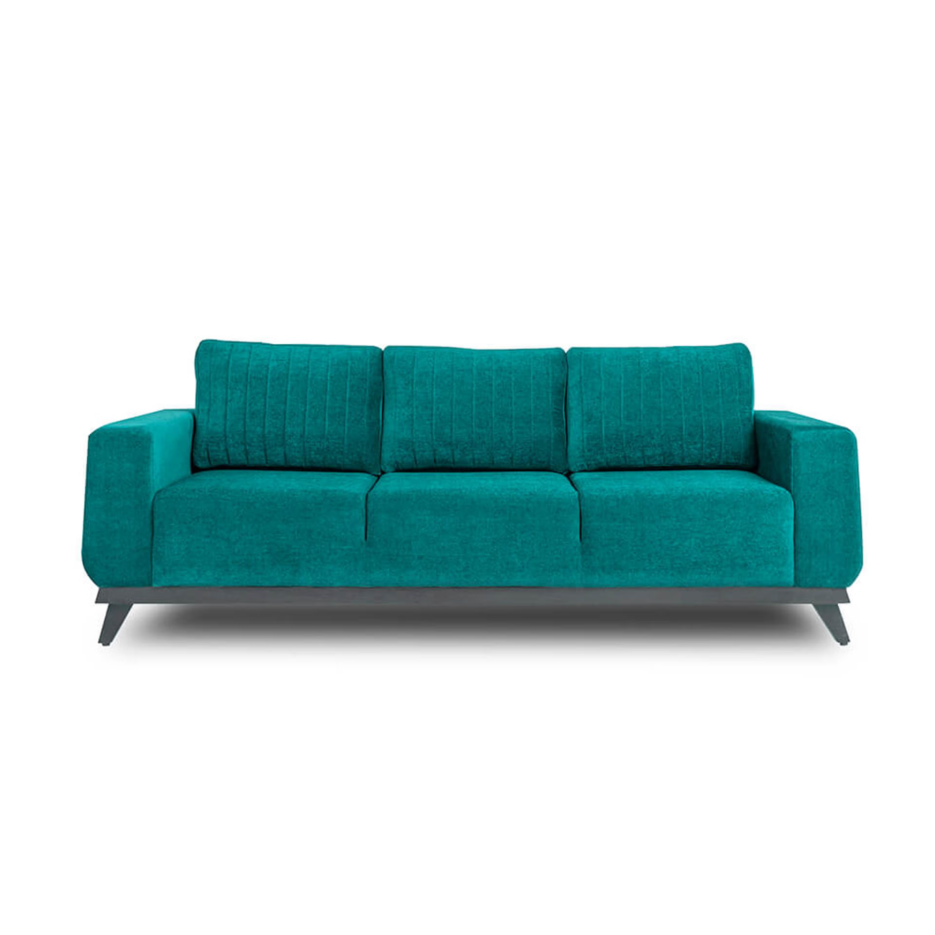 Home 27 Wakefit Barcelona Sofa Set (3+2+1) Regular, Set (3+2+1), Malibu Green