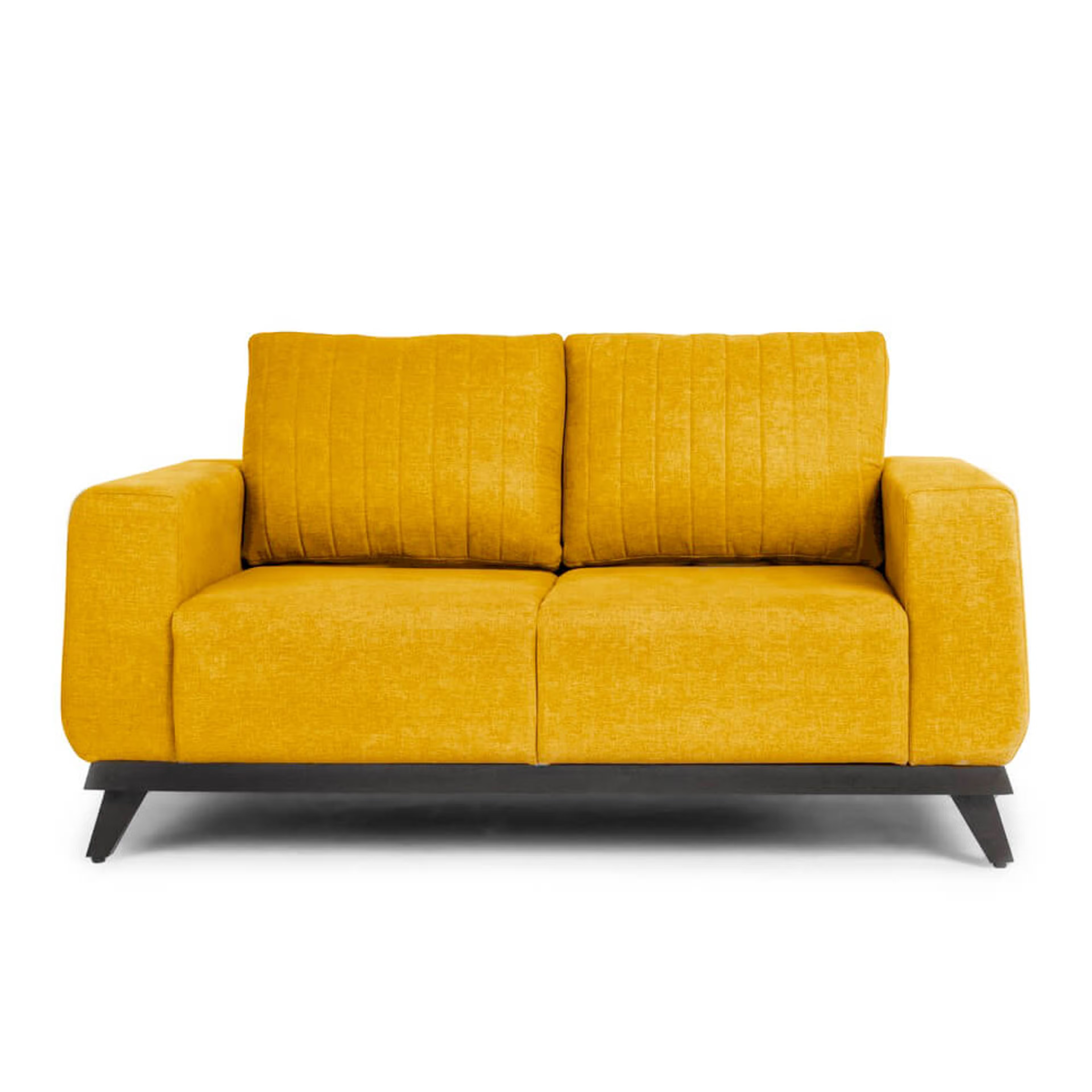 Home 46 Wakefit Barcelona Sofa Set (2+1+1) Regular, Set (2+1+1), Chrome Yellow
