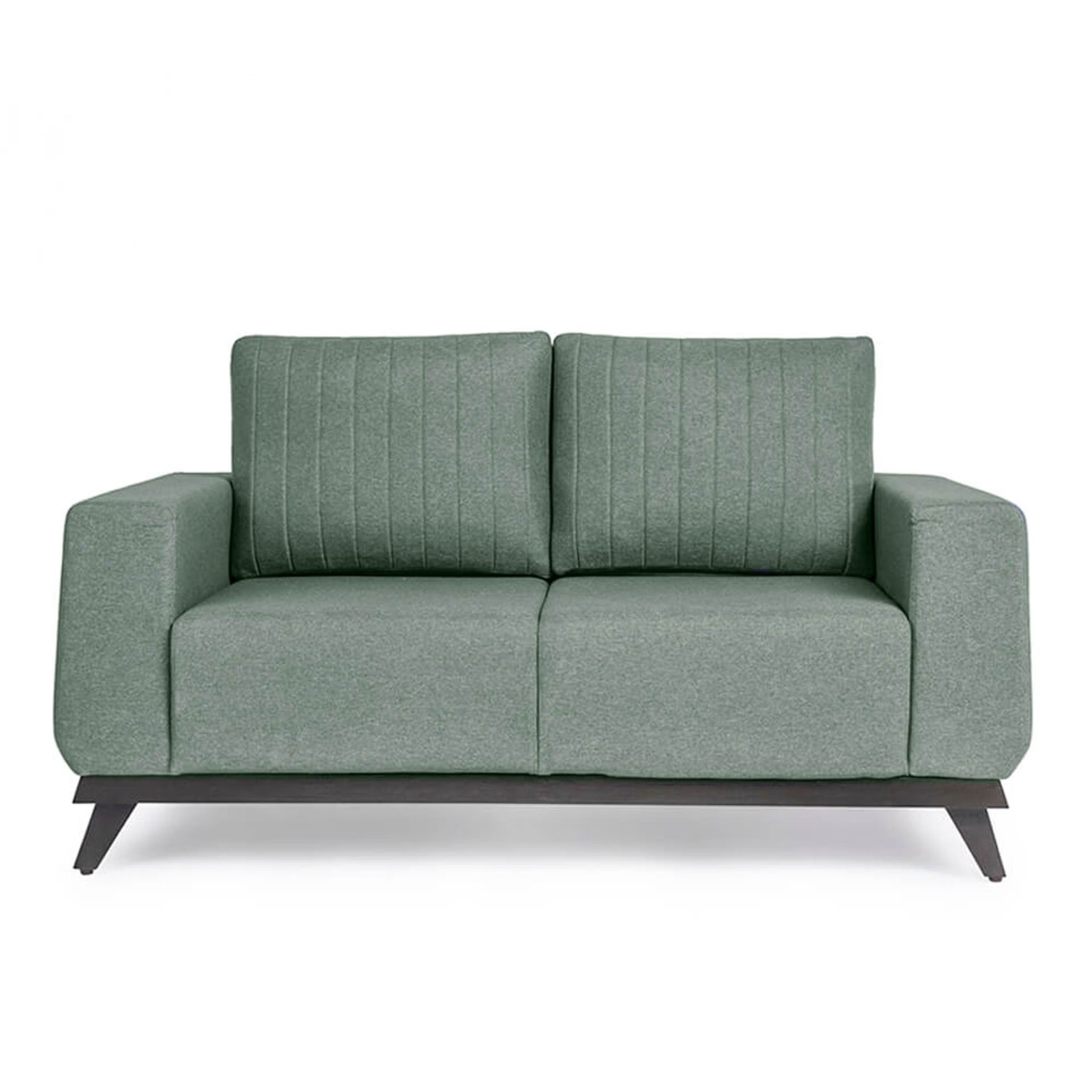 Home 38 Wakefit Barcelona Sofa Set (2+1+1) Regular, Set (2+1+1), Omega Green