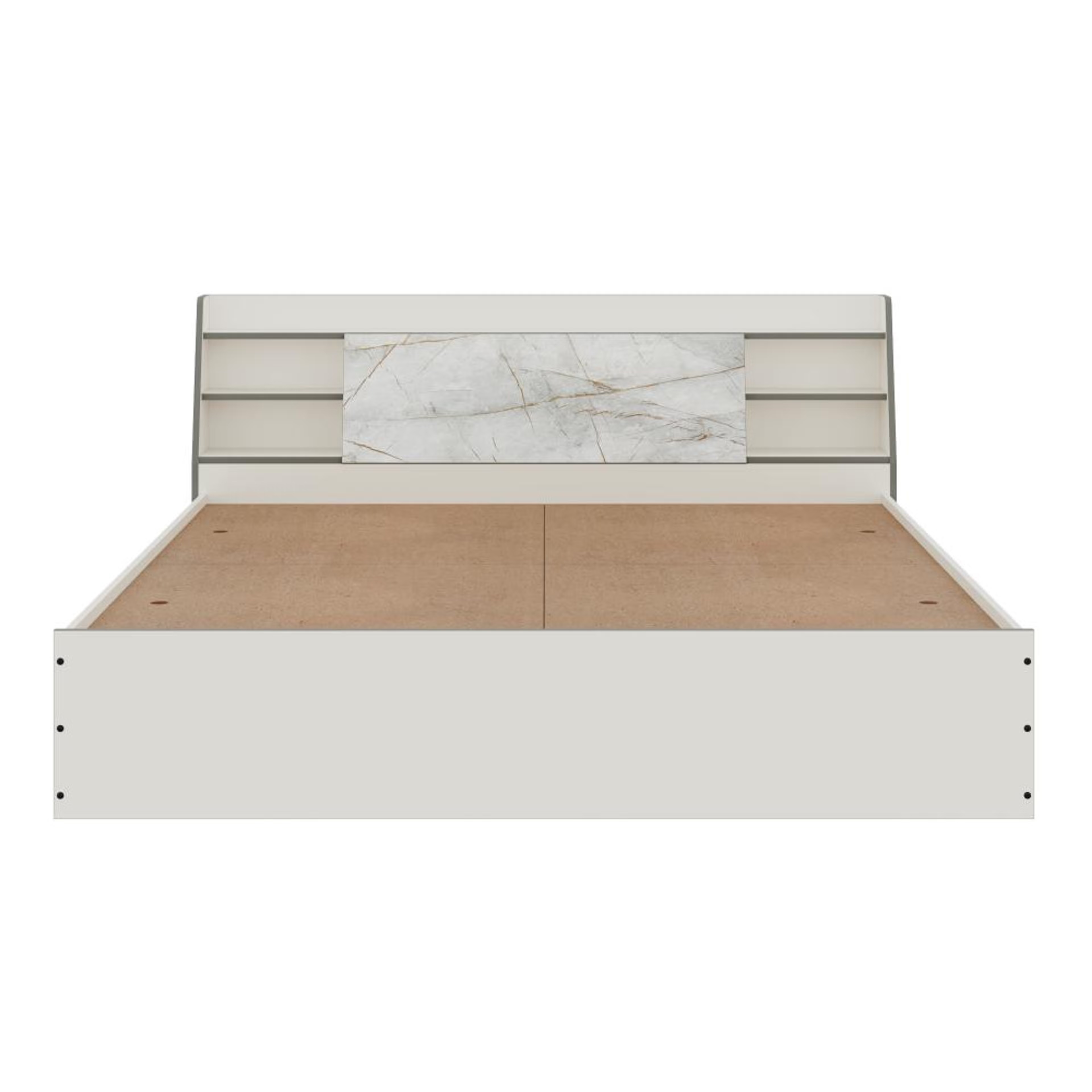 Home 47 Wakefit Castor King Storage Engineered Wood Bed King - 78" x 72\