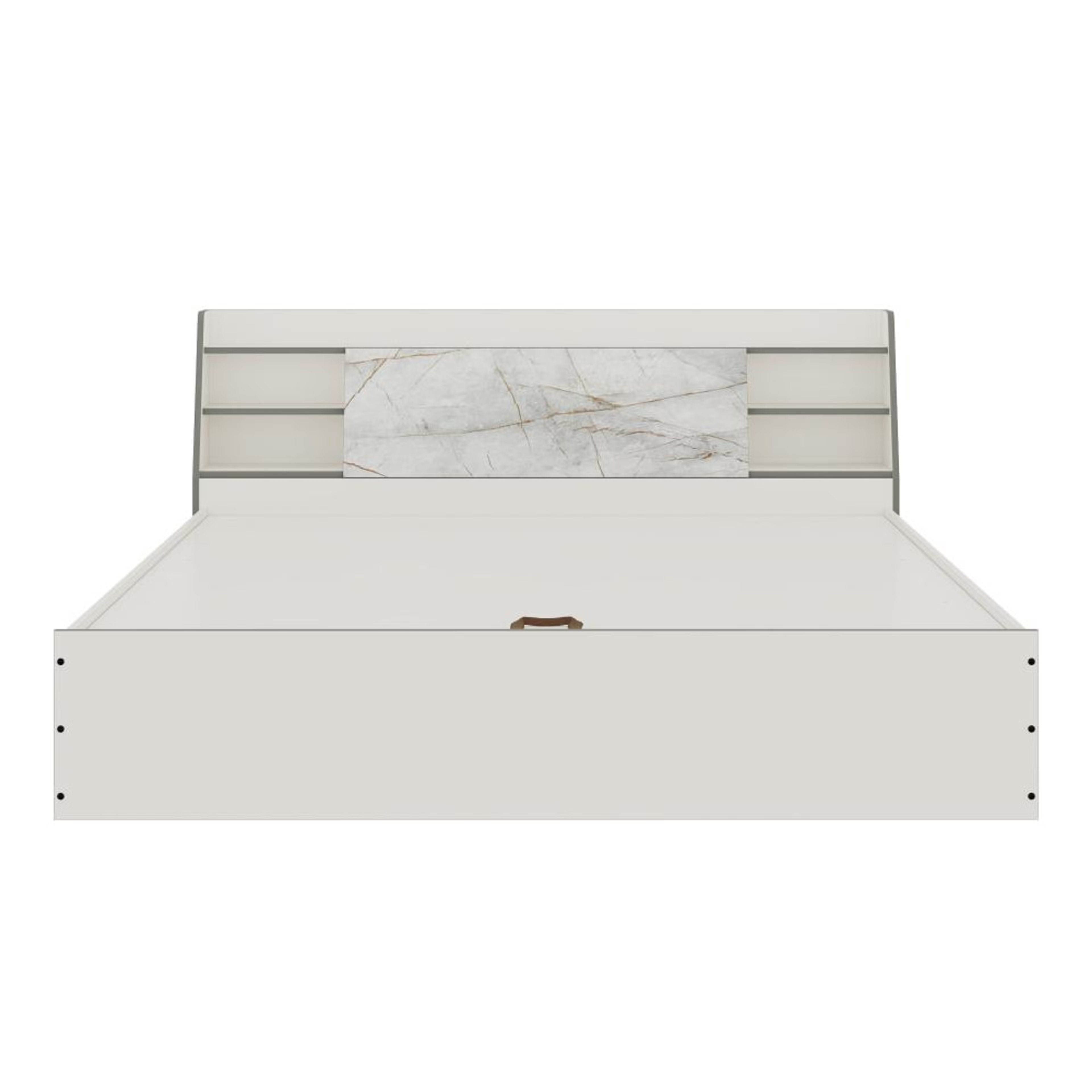 Home 47 Wakefit Castor King Storage Engineered Wood Bed with Hydraulic mechanism King - 78" x 72\