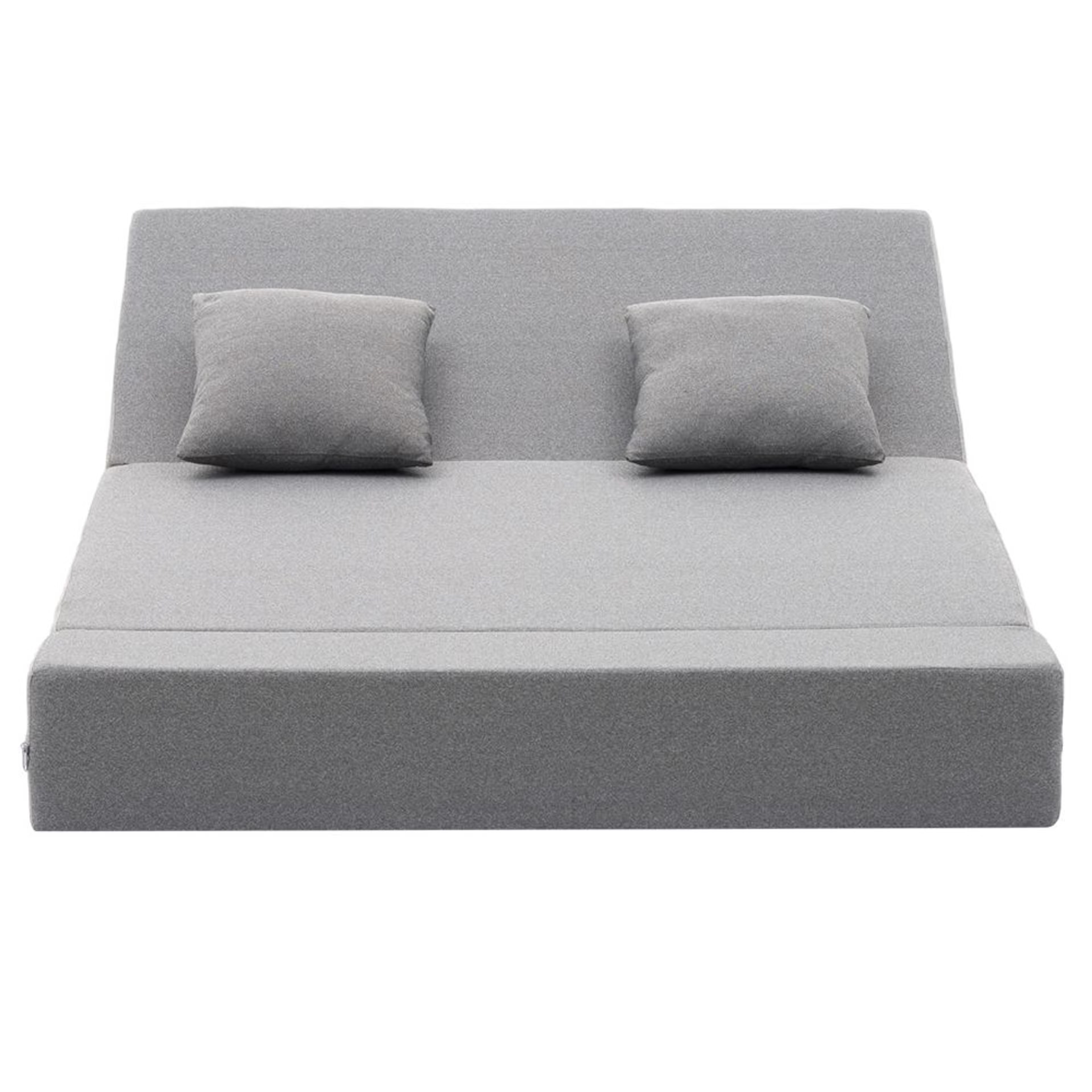 Wakefit Flipper Sofa Cum Bed - Two Seater (6'x4') Feet- WarpKnit Grey Regular, 7.5 Thickness, Two Seater, Warpknit Grey 10 Wakefit Flipper Sofa Cum Bed - Two Seater (6'x4') Feet- WarpKnit Grey Regular, 7.5 Thickness, Two Seater, Warpknit Grey