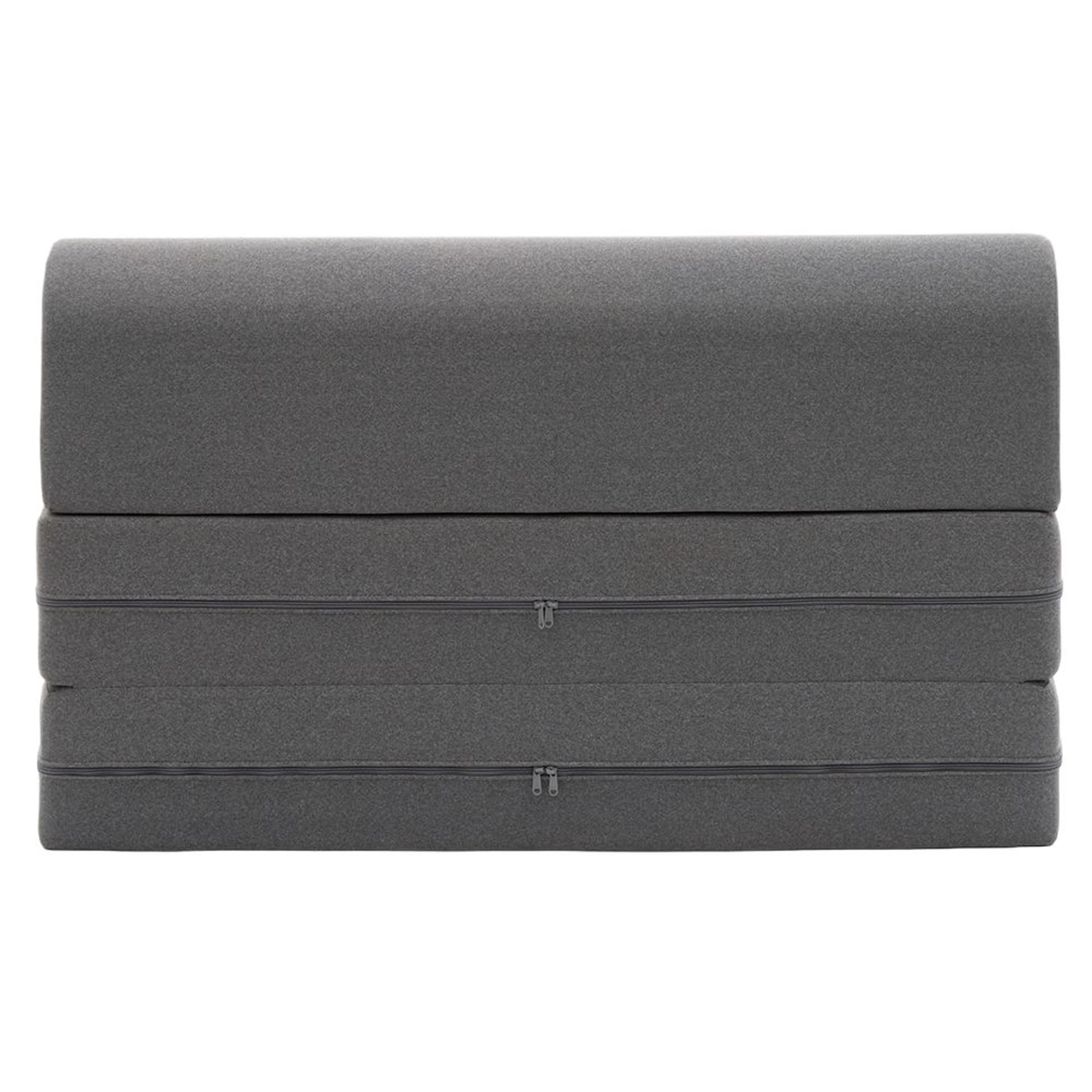 Wakefit Flipper Sofa Cum Bed - Two Seater (6'x4') Feet- WarpKnit Grey Regular, 7.5 Thickness, Two Seater, Warpknit Grey 14 Wakefit Flipper Sofa Cum Bed - Two Seater (6'x4') Feet- WarpKnit Grey Regular, 7.5 Thickness, Two Seater, Warpknit Grey
