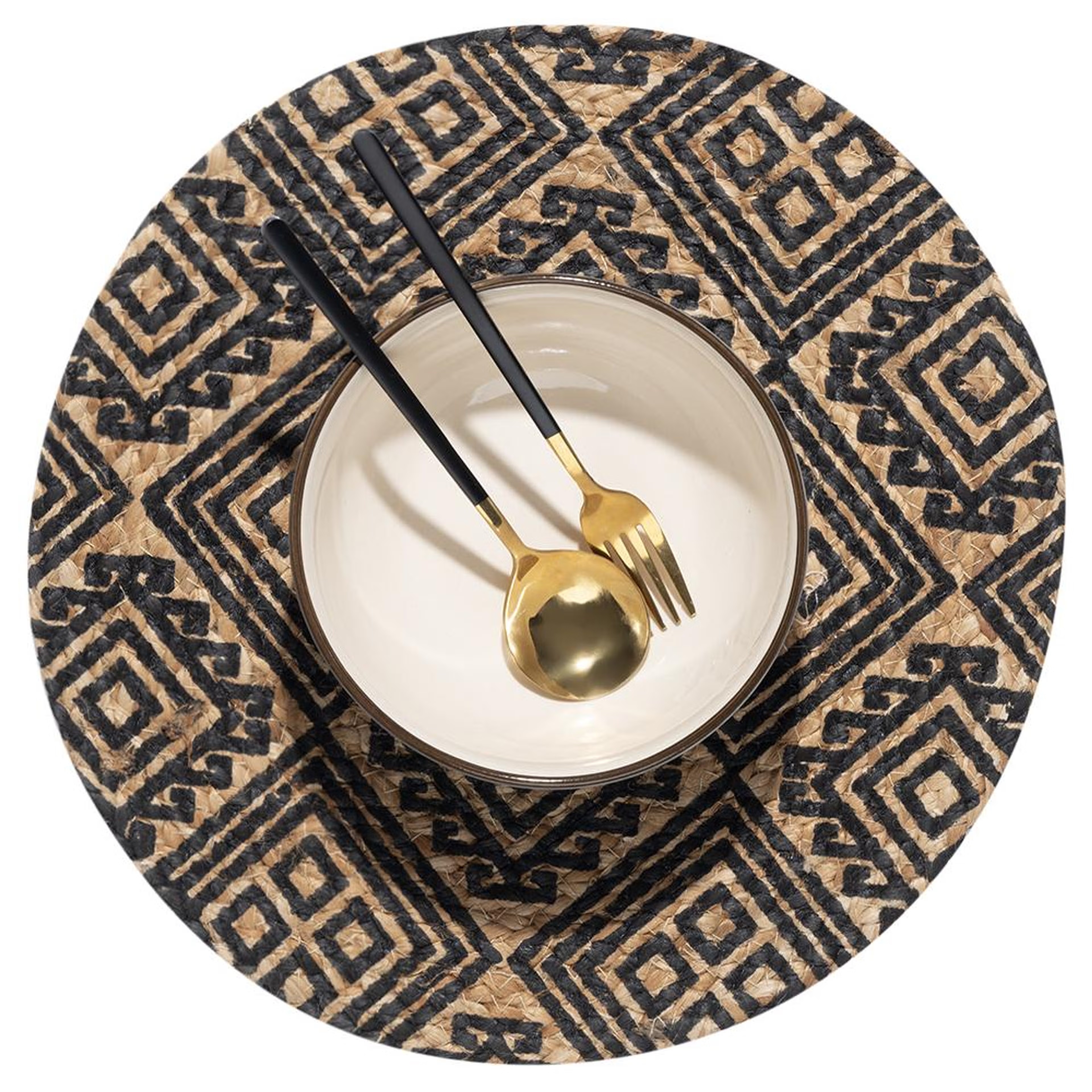 Wakefit Mexico, Round Jute Dining Table Placemat - Set 6 Mexico, Set of 6 7 Wakefit Mexico, Round Jute Dining Table Placemat - Set 6 Mexico, Set of 6