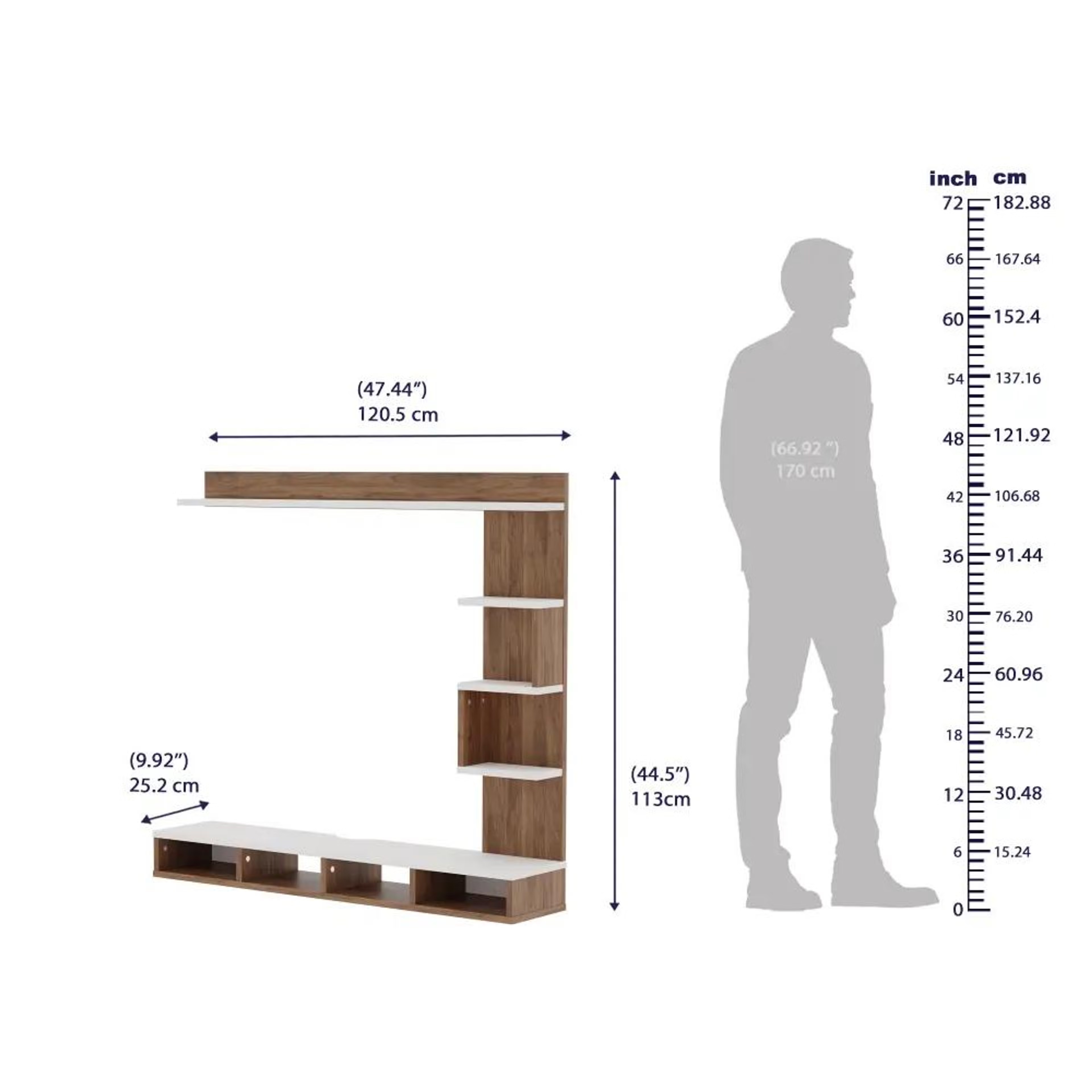Wakefit Leporis Engineered Wood TV Unit 7 Wakefit Leporis Engineered Wood TV Unit