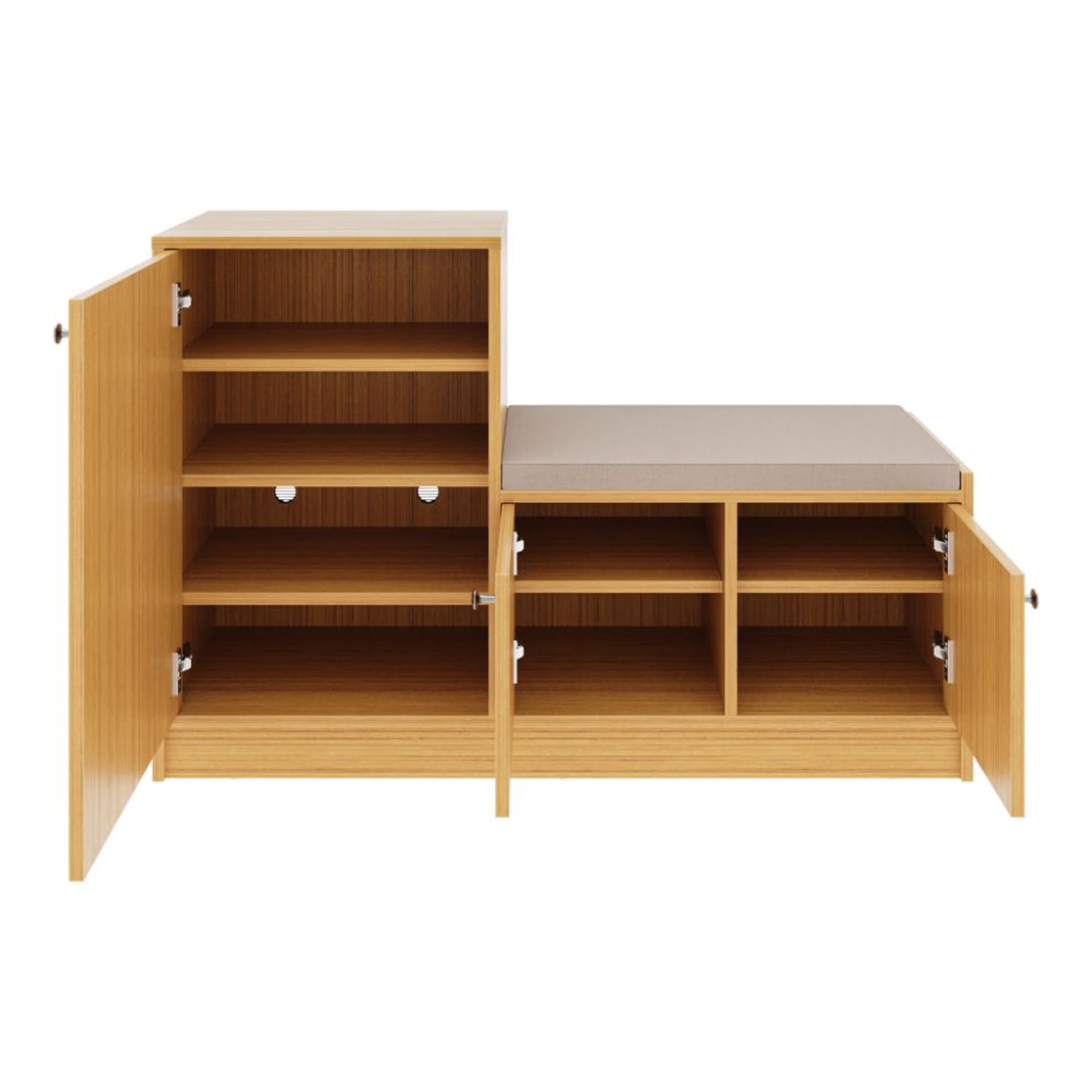 Wakefit Nervia Shoe Rack (Urban Teak) Urban Teak 7 Wakefit Nervia Shoe Rack (Urban Teak) Urban Teak