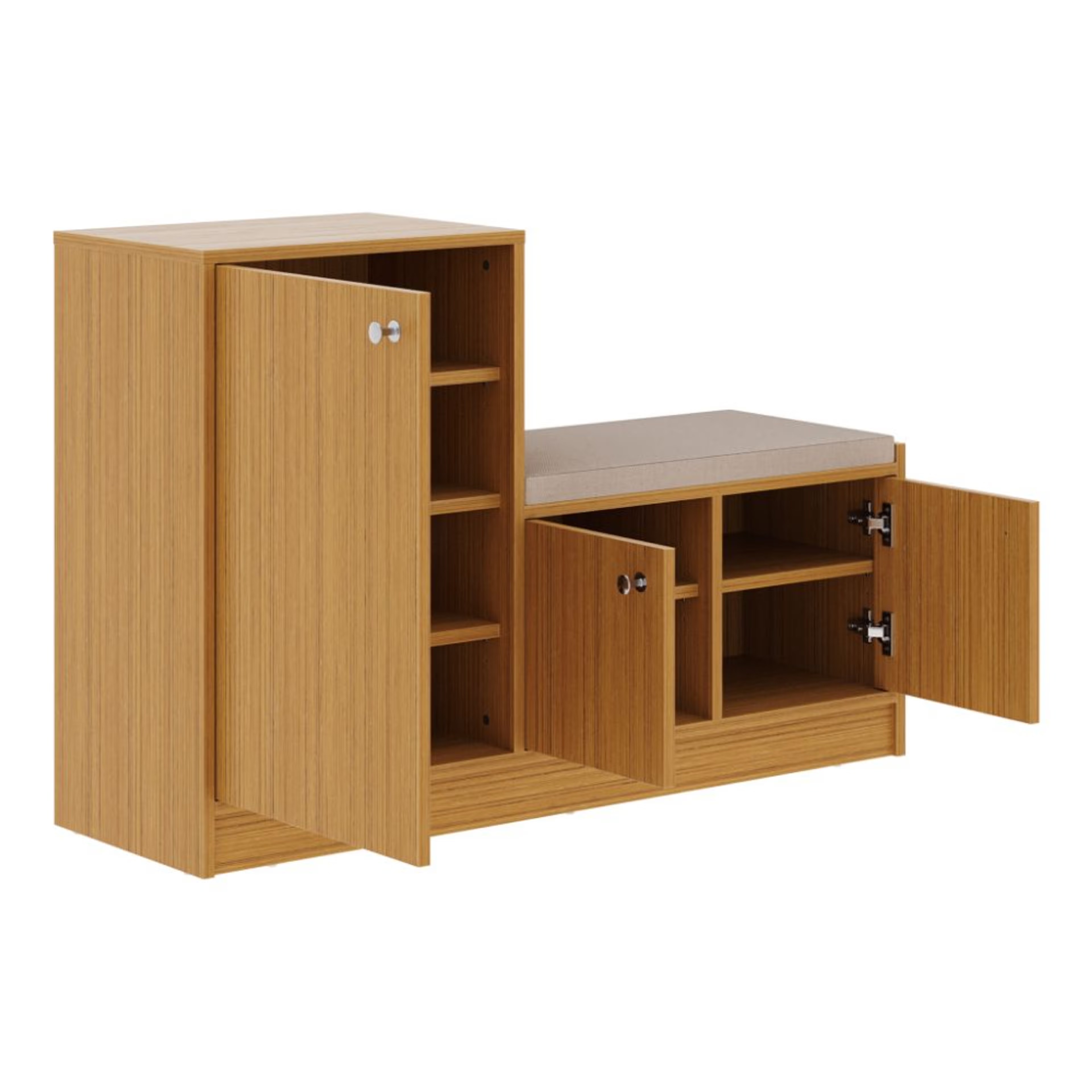 Wakefit Nervia Shoe Rack (Urban Teak) Urban Teak 8 Wakefit Nervia Shoe Rack (Urban Teak) Urban Teak