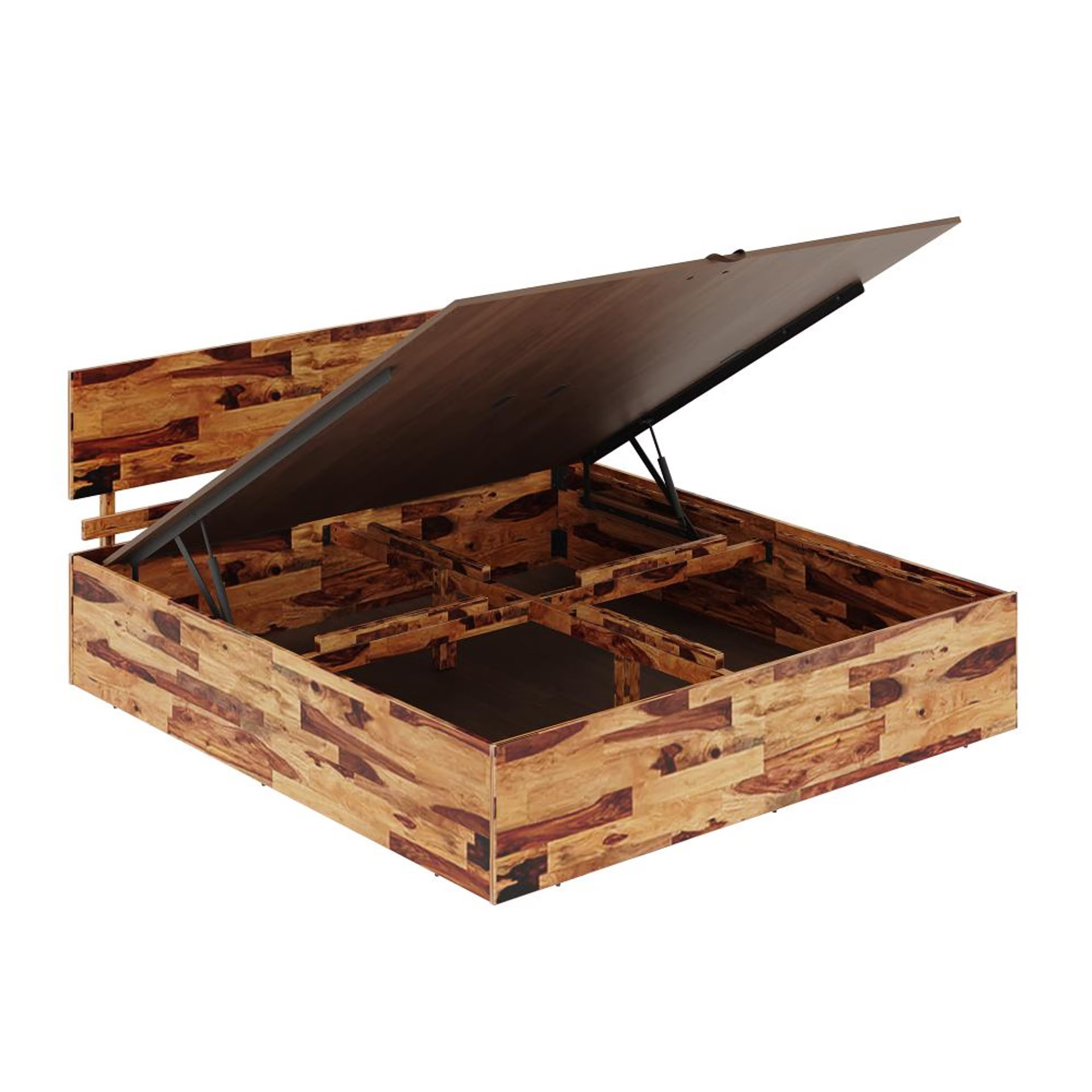 Wakefit Andromeda Hydraulic King Storage Bed King - 78" x 72 4 Wakefit Andromeda Hydraulic King Storage Bed King - 78" x 72\