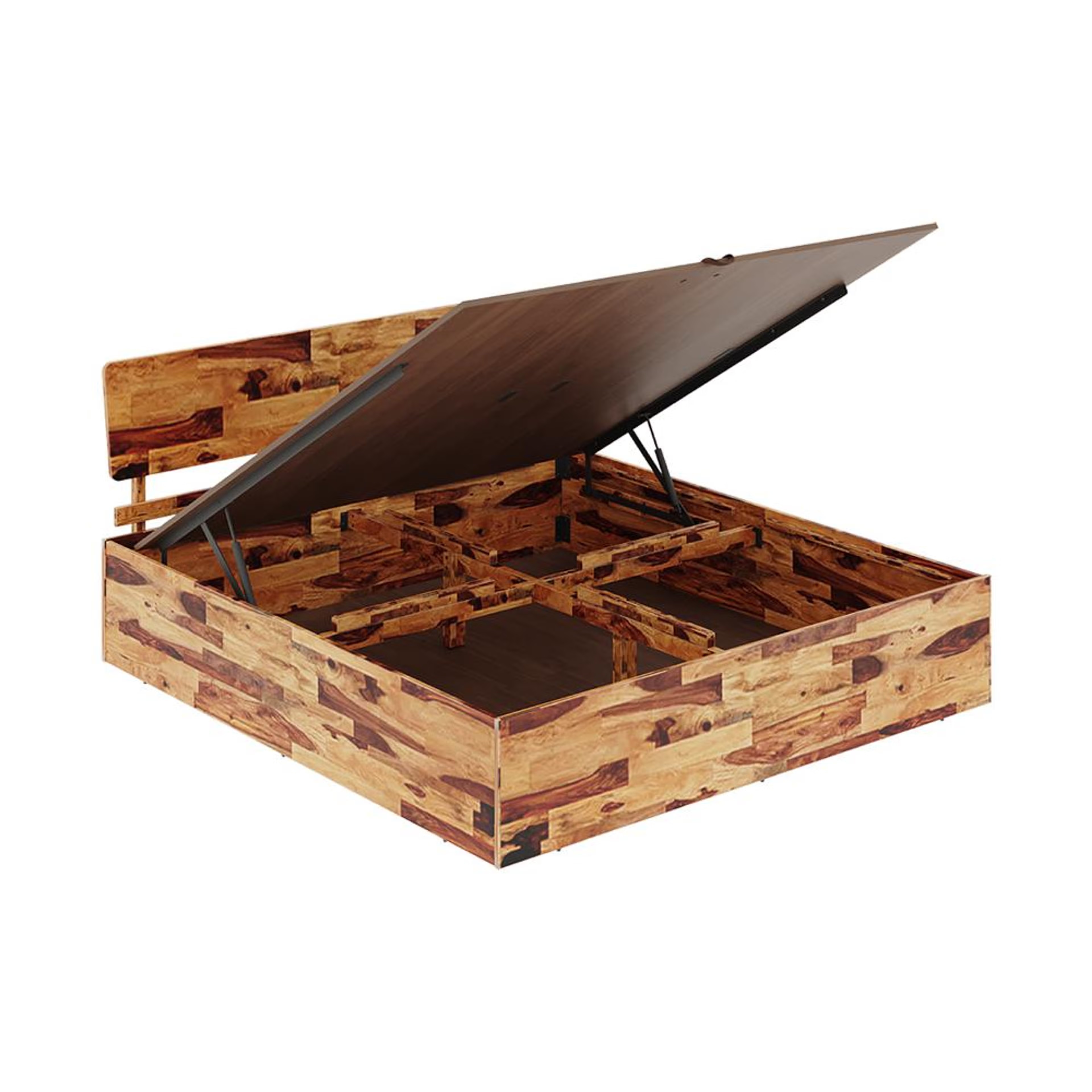 Wakefit Auriga Hydraulic King Storage Bed King - 78" x 72 4 Wakefit Auriga Hydraulic King Storage Bed King - 78" x 72\