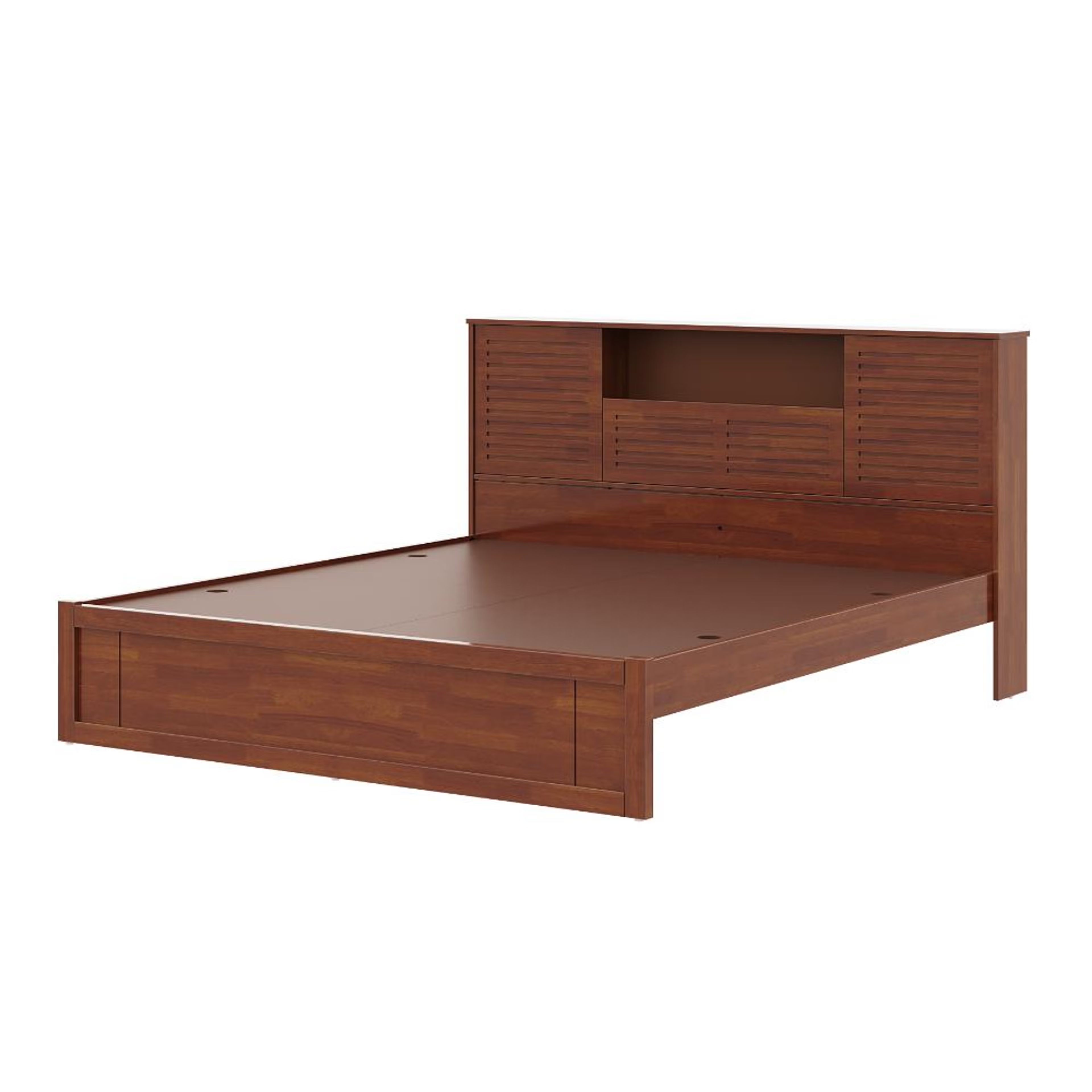 Home 32 Wakefit Aquari King Solid wood bed without storage King - 78" x 72\