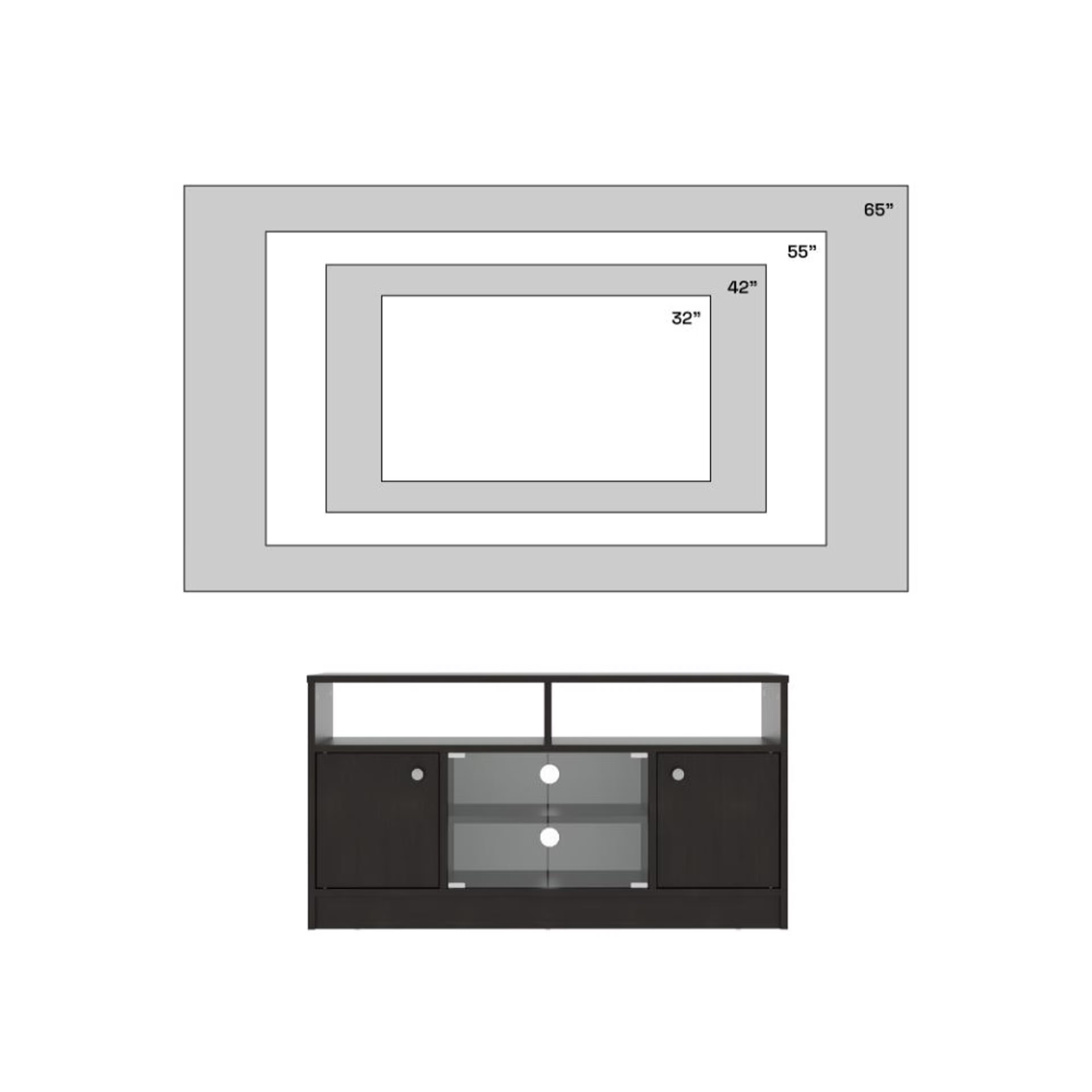 Wakefit Pavonis Engineered Wood TV Unit 8 Wakefit Pavonis Engineered Wood TV Unit