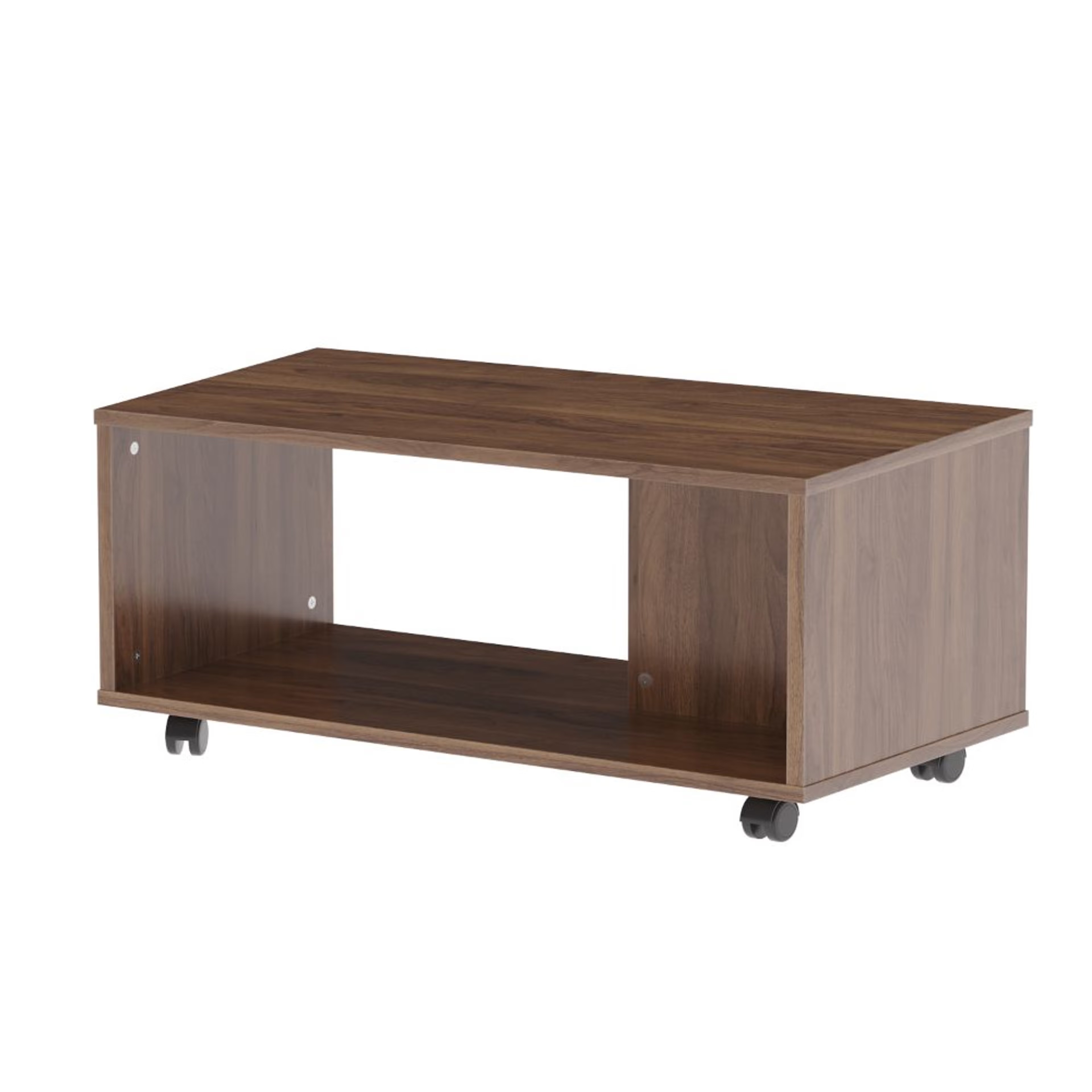 Leonis Coffee Table - Columbian Walnut Color, Engineered Wood Columbian Walnut