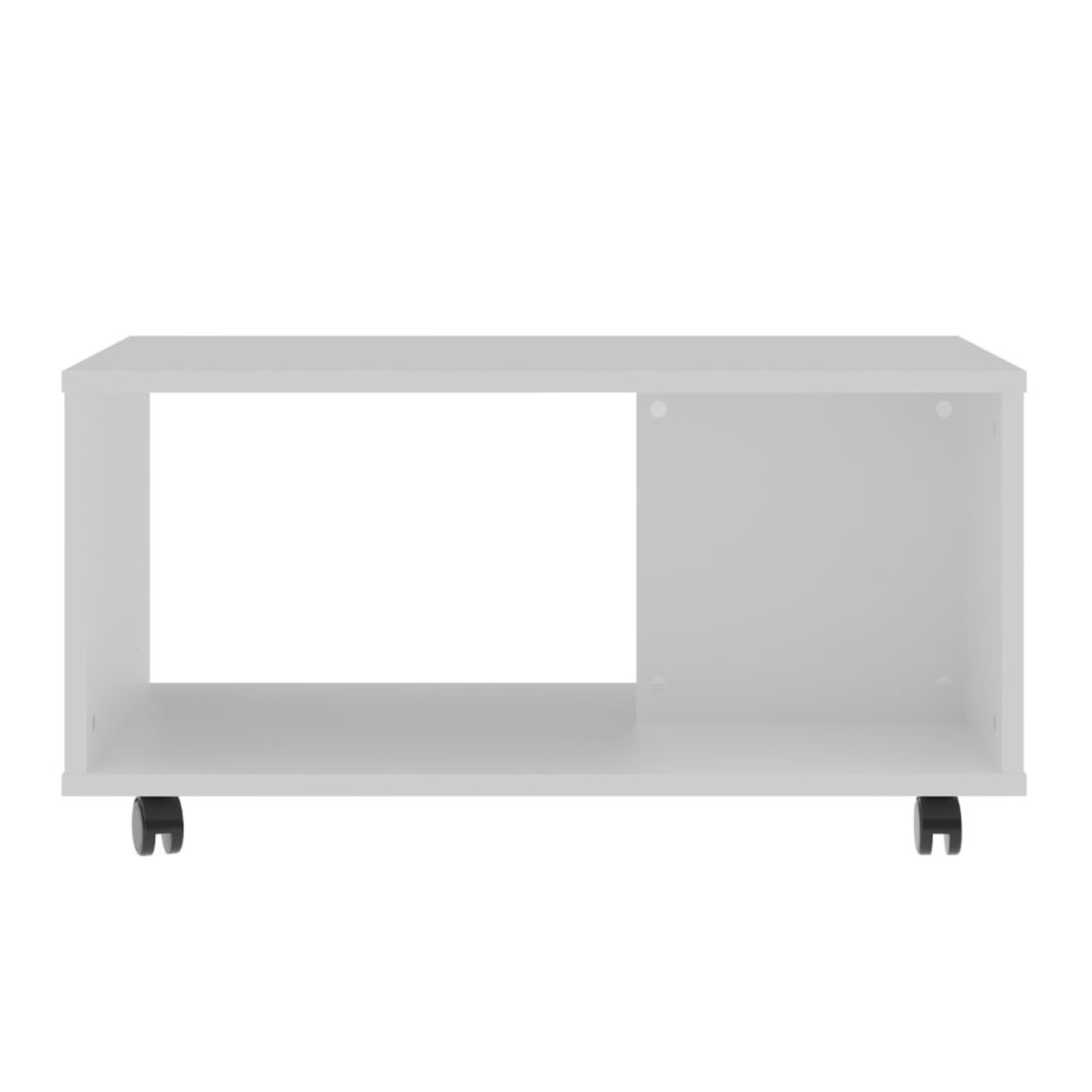 Leonis Coffee Table - Frosty White Color, Engineered Wood Frosty White 4 Leonis Coffee Table - Frosty White Color, Engineered Wood Frosty White