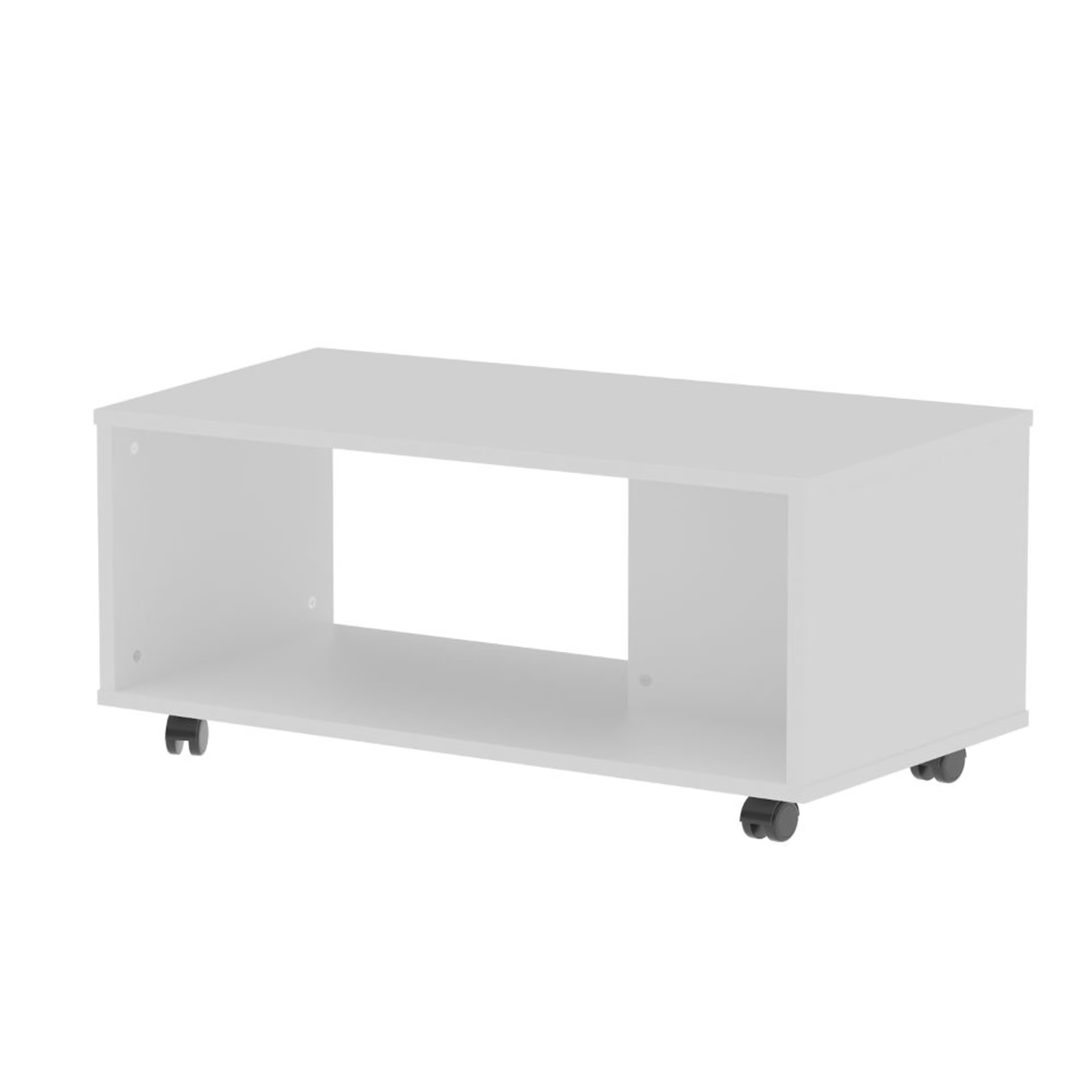 Leonis Coffee Table - Frosty White Color, Engineered Wood Frosty White 5 Leonis Coffee Table - Frosty White Color, Engineered Wood Frosty White